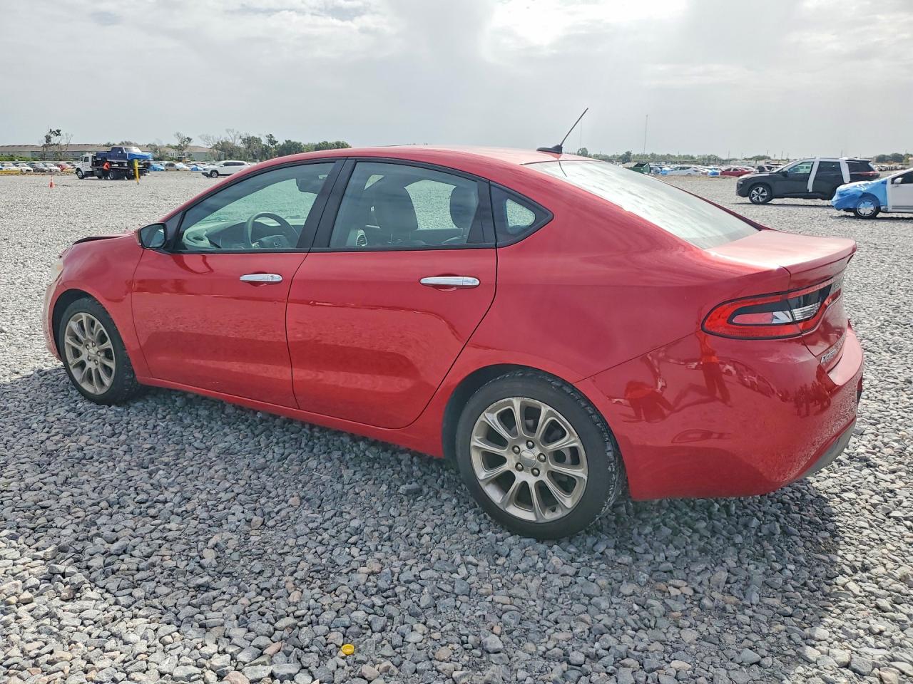 2013 Dodge Dart Limited Красный vin: 1C3CDFCA2DD311134