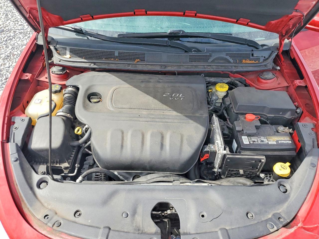 2013 Dodge Dart Limited Красный vin: 1C3CDFCA2DD311134