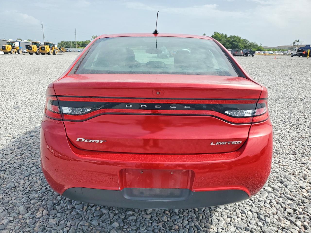 2013 Dodge Dart Limited Красный vin: 1C3CDFCA2DD311134