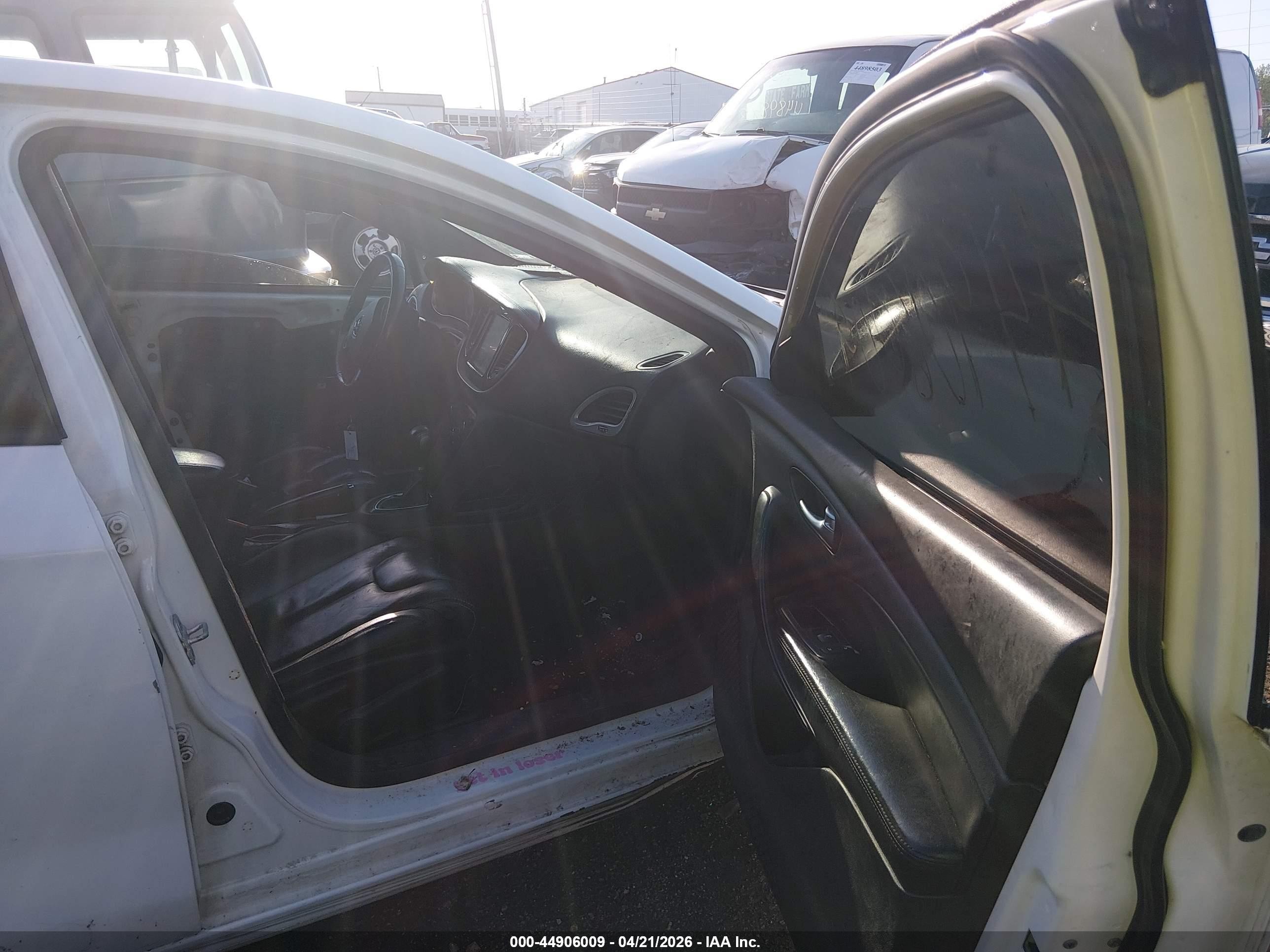 2013 Dodge Dart Limited White vin: 1C3CDFCA2DD314423