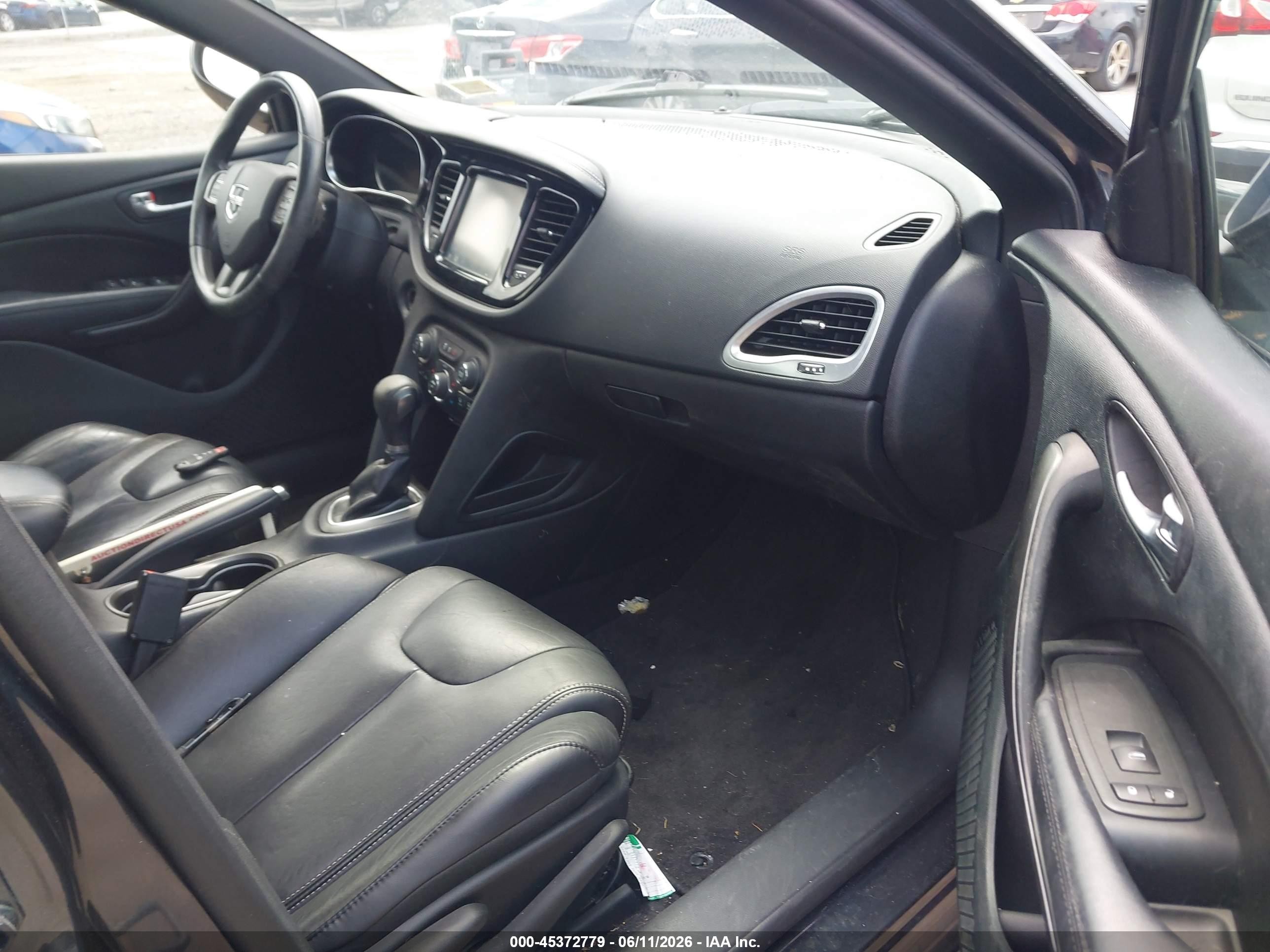2013 Dodge Dart Limited Gray vin: 1C3CDFCA2DD681886
