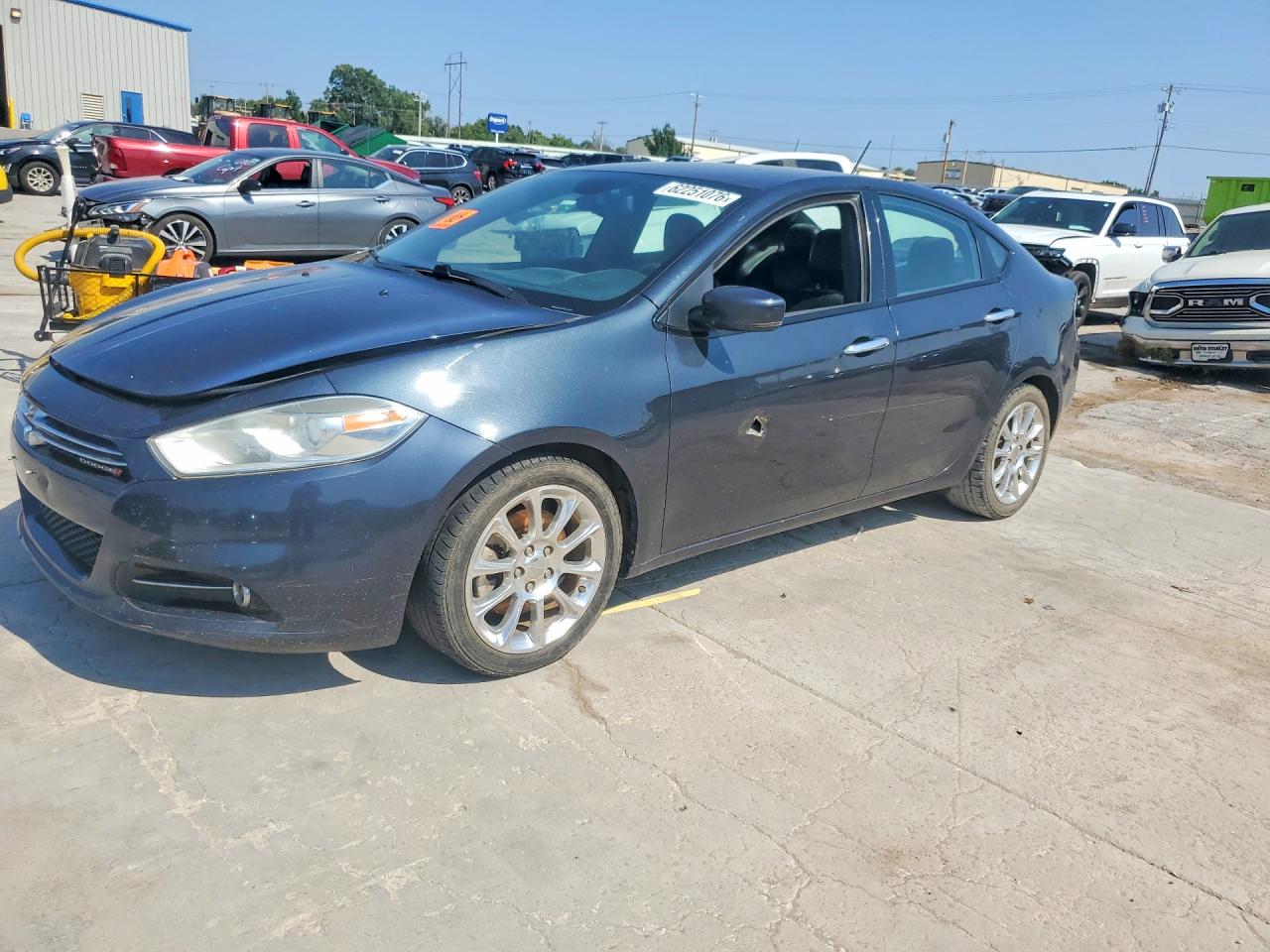 2013 Dodge Dart Limited Blue vin: 1C3CDFCA3DD232930