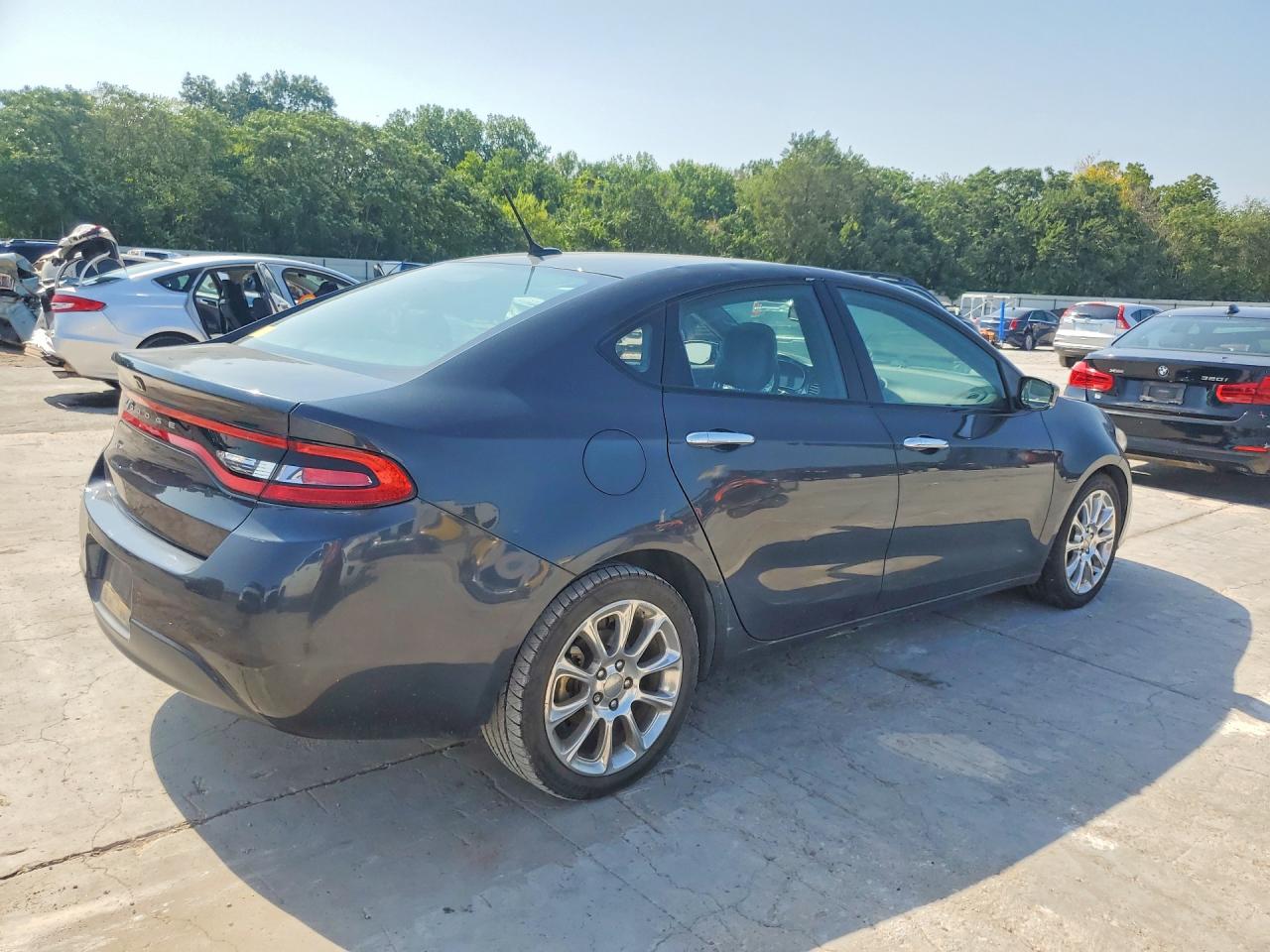 2013 Dodge Dart Limited Blue vin: 1C3CDFCA3DD232930