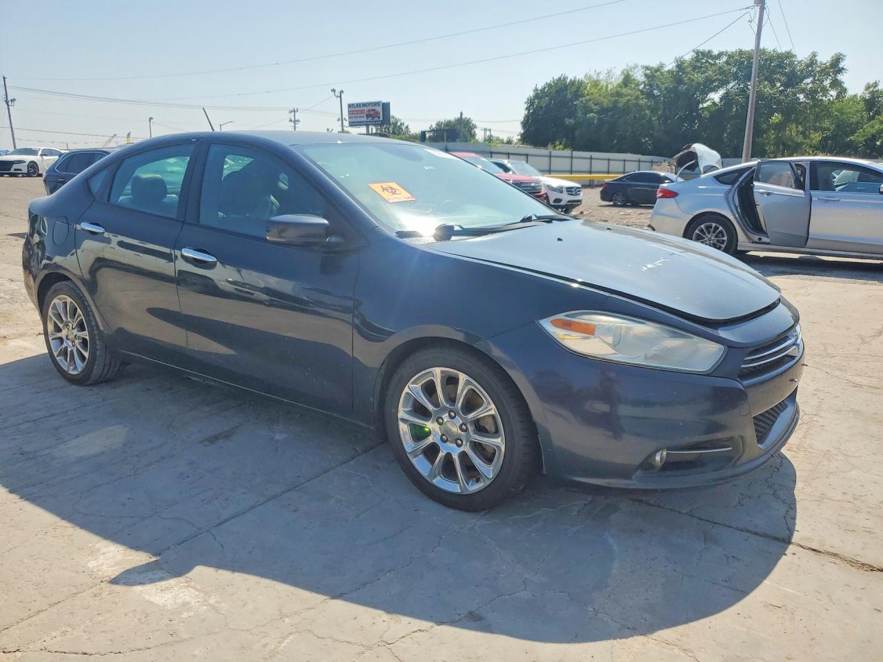 2013 Dodge Dart Limited Blue vin: 1C3CDFCA3DD232930