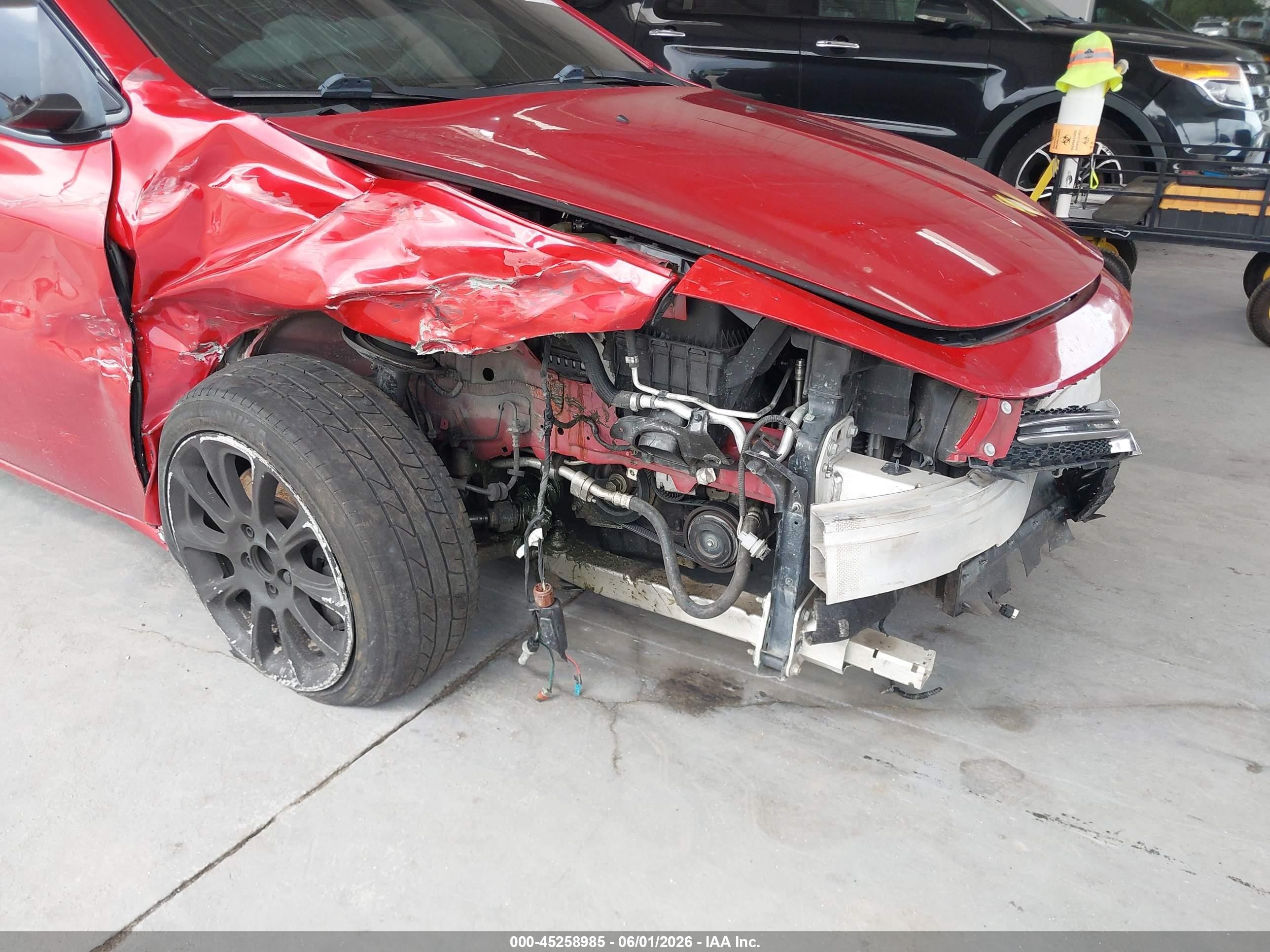 2013 Dodge Dart Limited Red vin: 1C3CDFCA3DD337936