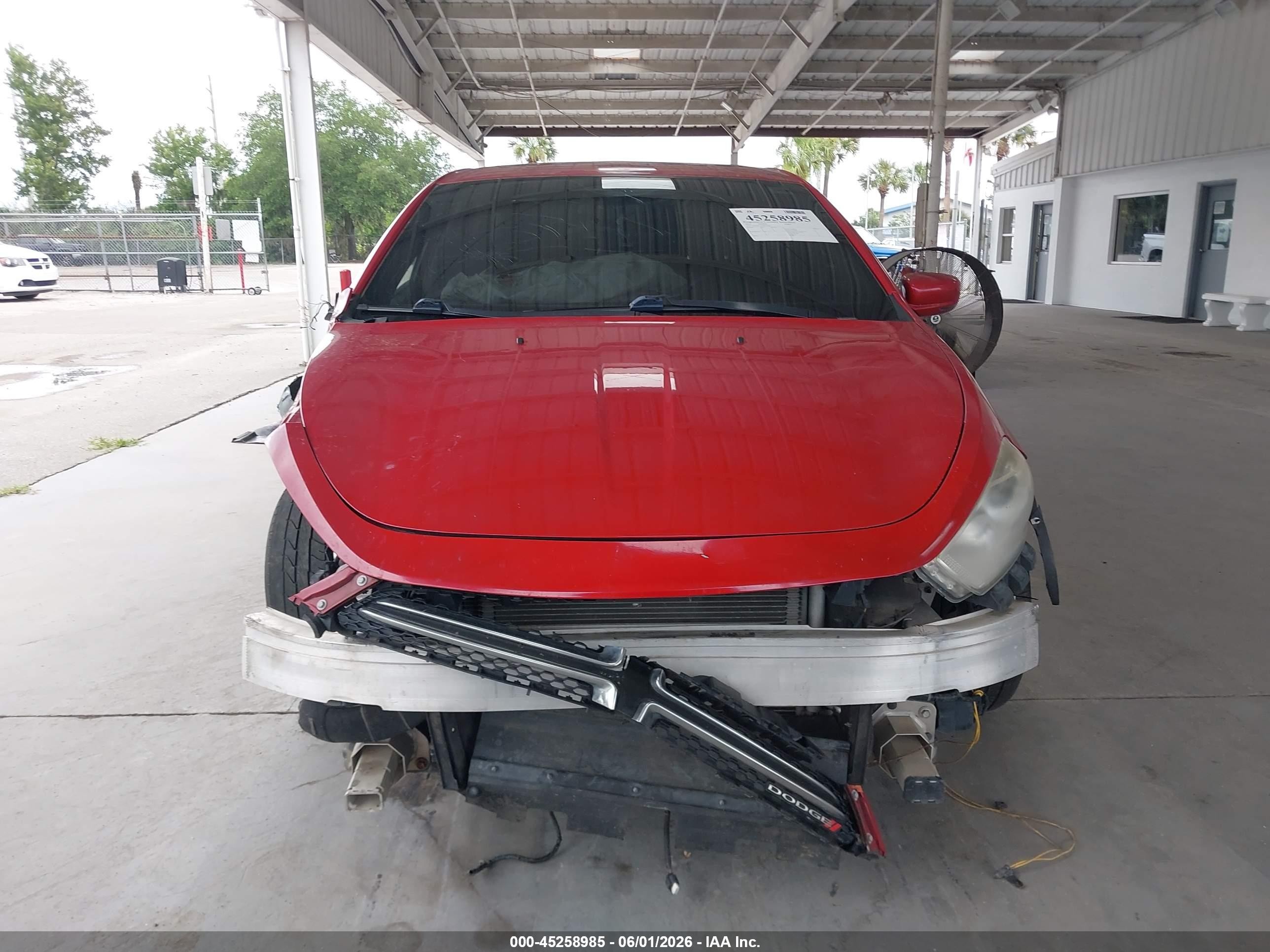 2013 Dodge Dart Limited Red vin: 1C3CDFCA3DD337936