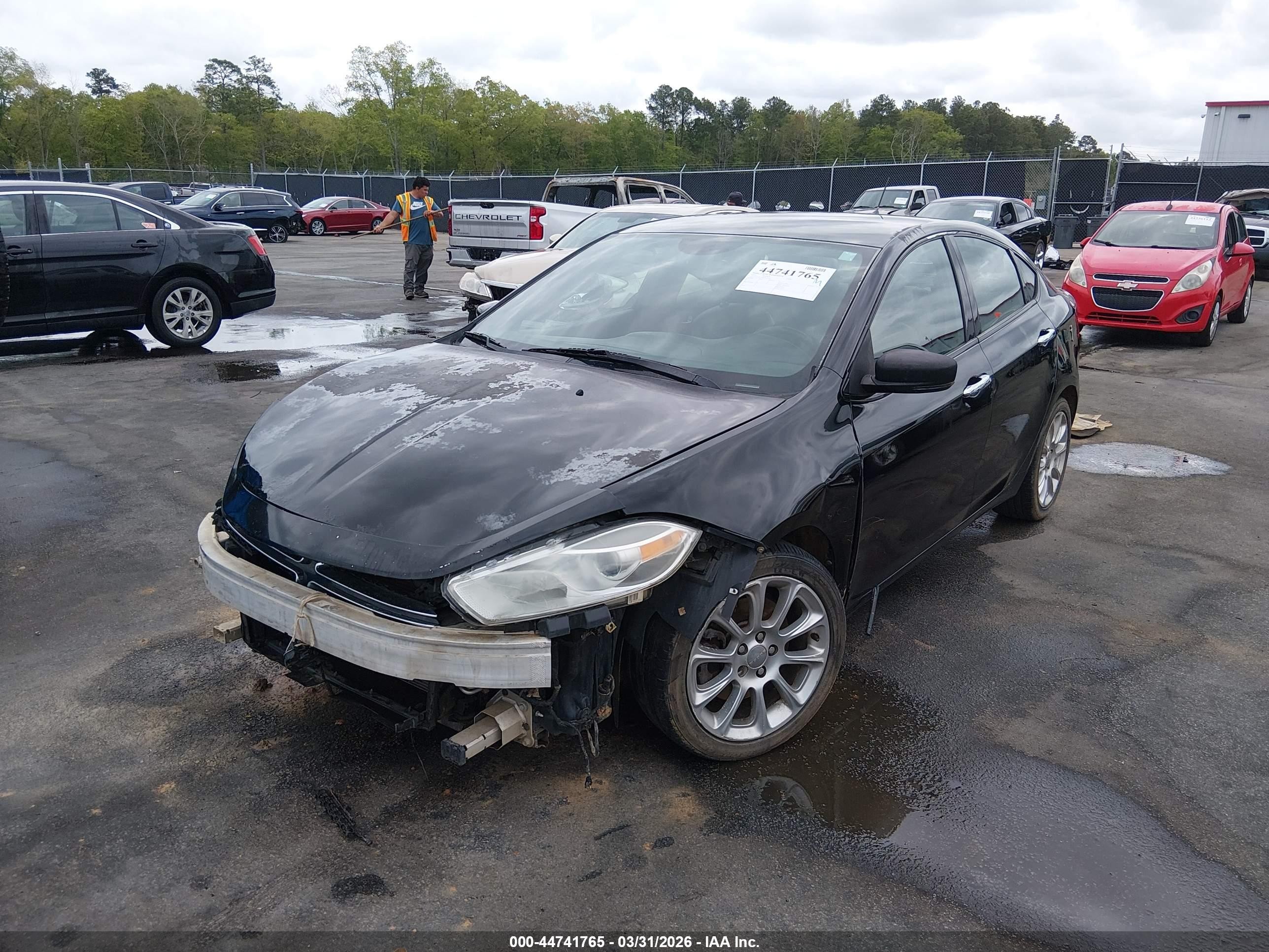 2013 Dodge Dart Limited Black vin: 1C3CDFCA4DD247338
