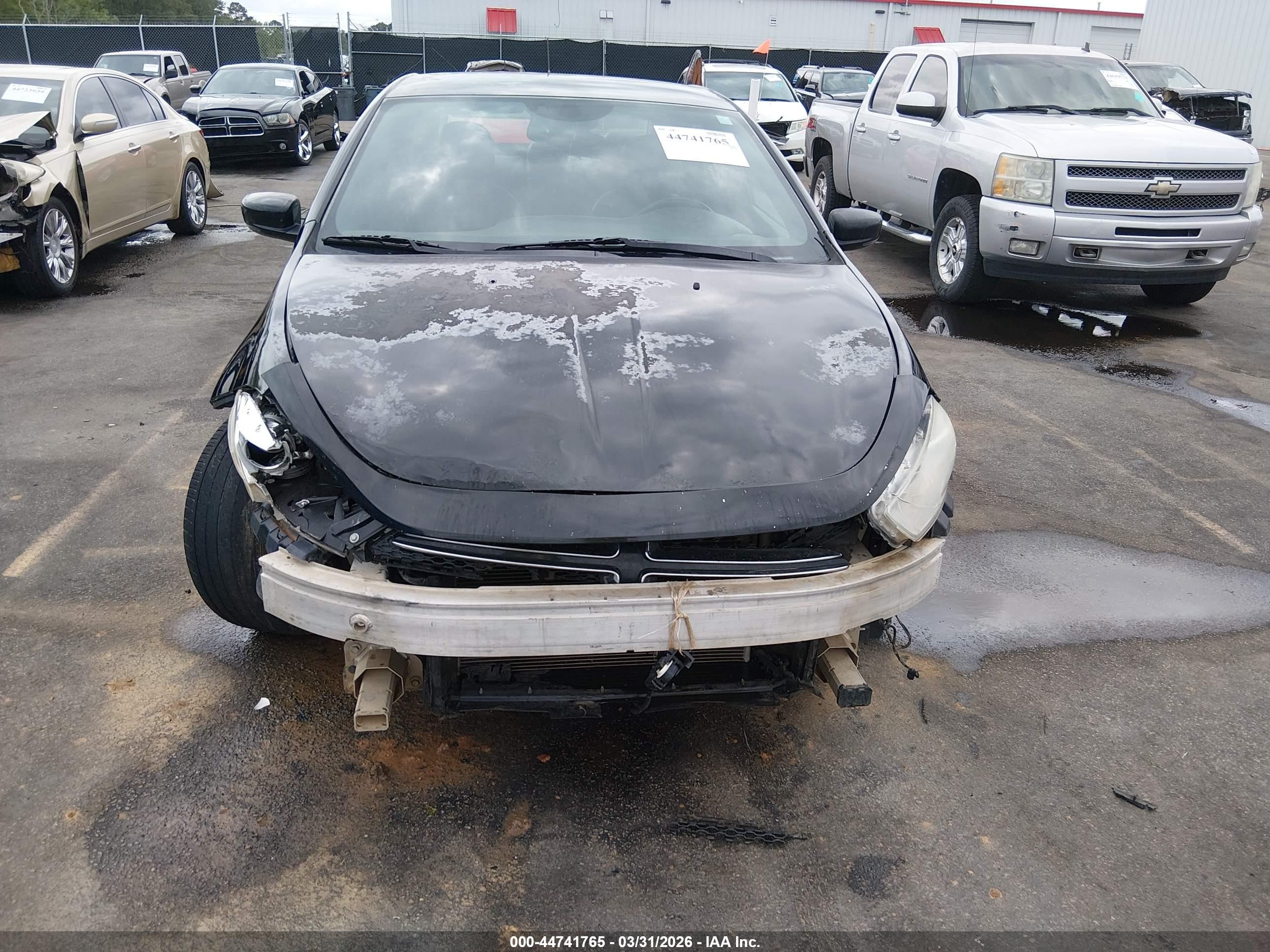 2013 Dodge Dart Limited Black vin: 1C3CDFCA4DD247338