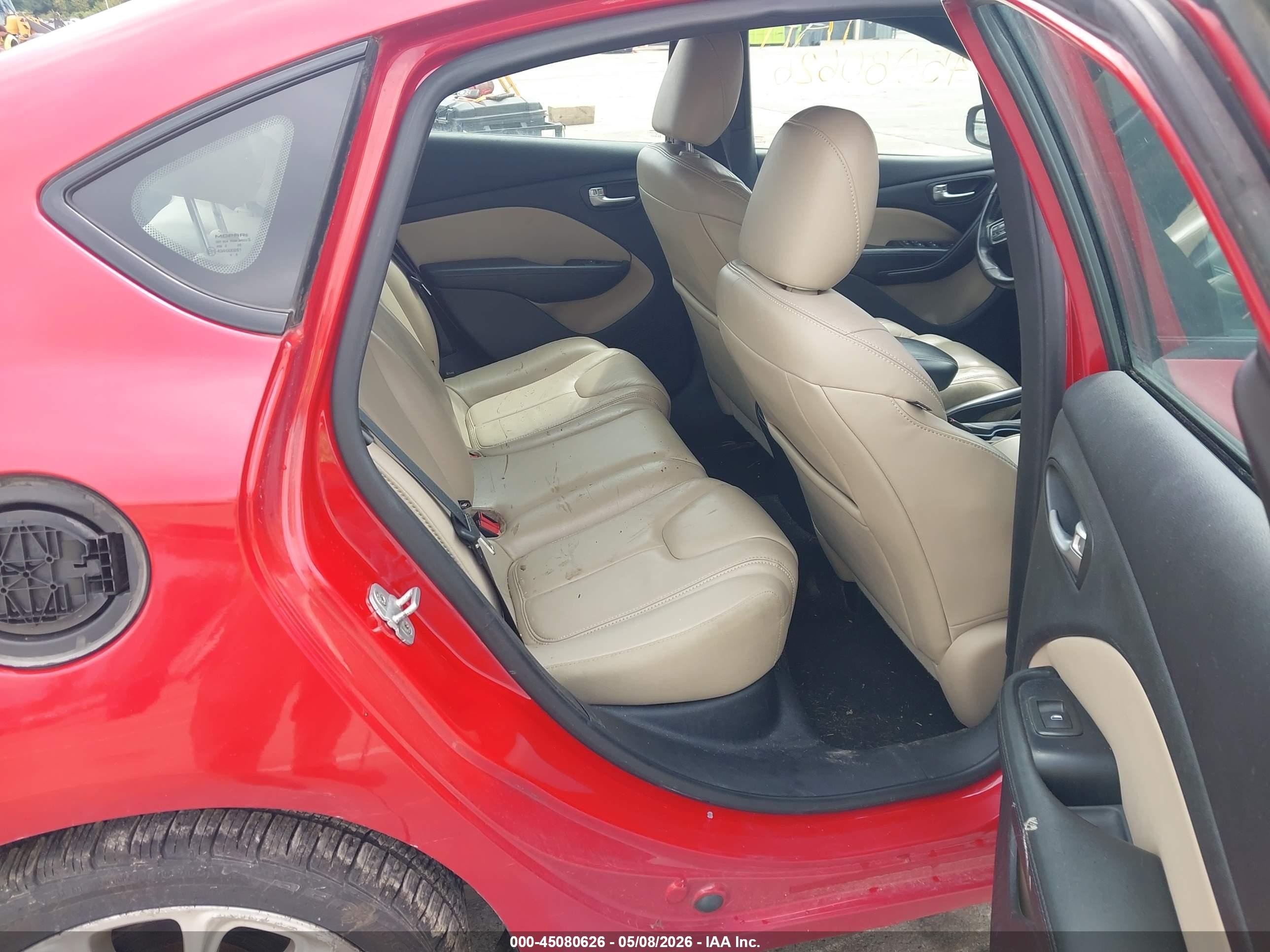 2013 Dodge Dart Limited Red vin: 1C3CDFCA4DD299214
