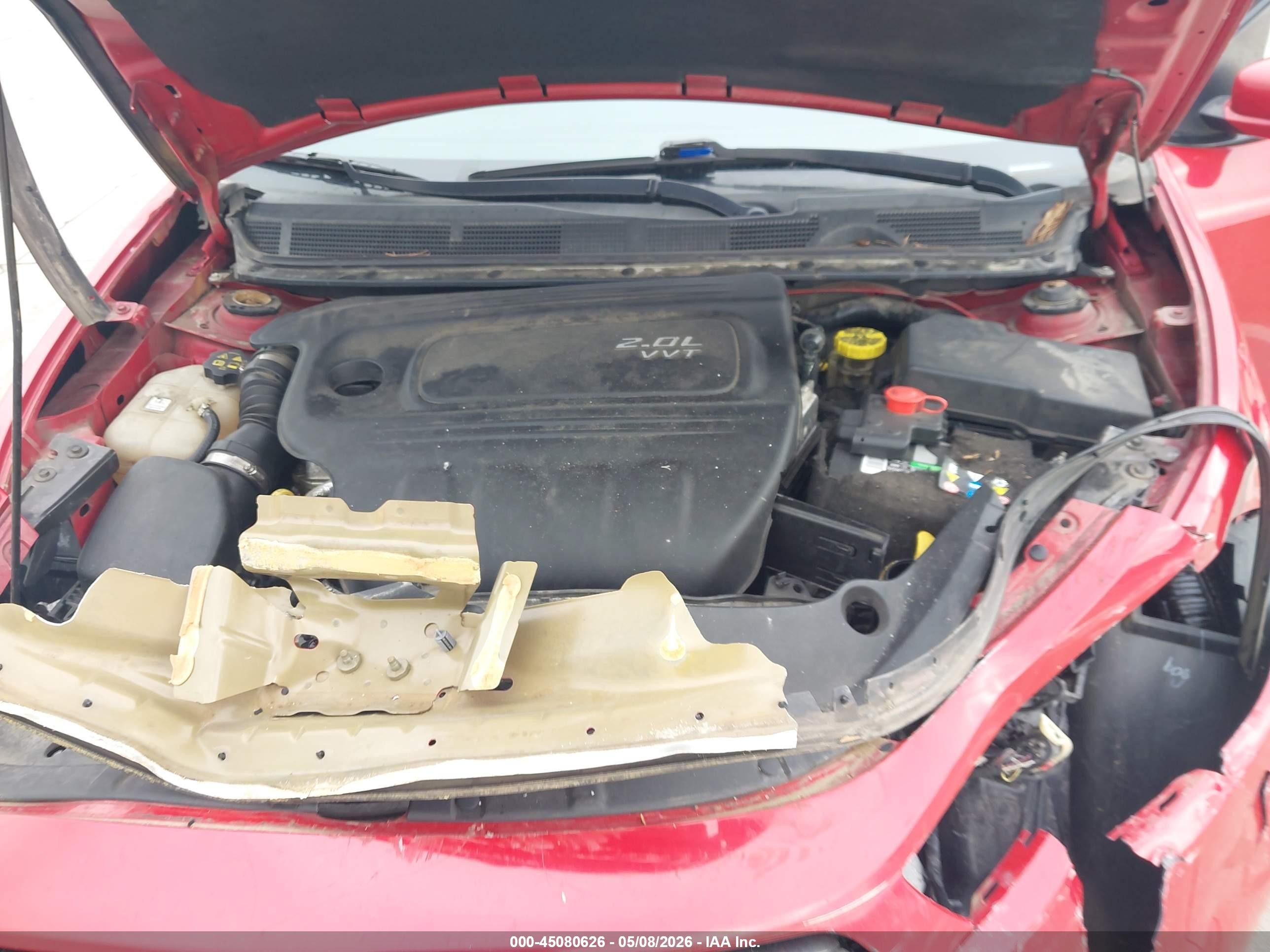 2013 Dodge Dart Limited Red vin: 1C3CDFCA4DD299214