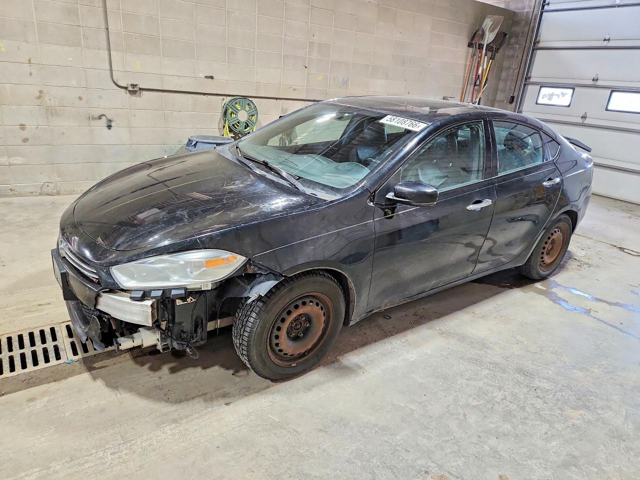 2013 Dodge Dart Limited Black vin: 1C3CDFCA4DD314651