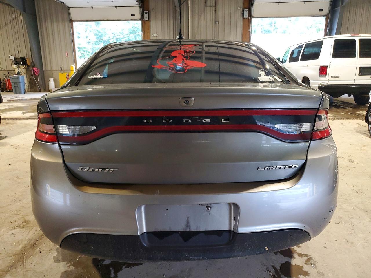 2013 Dodge Dart Limited Gray vin: 1C3CDFCA4DD682280