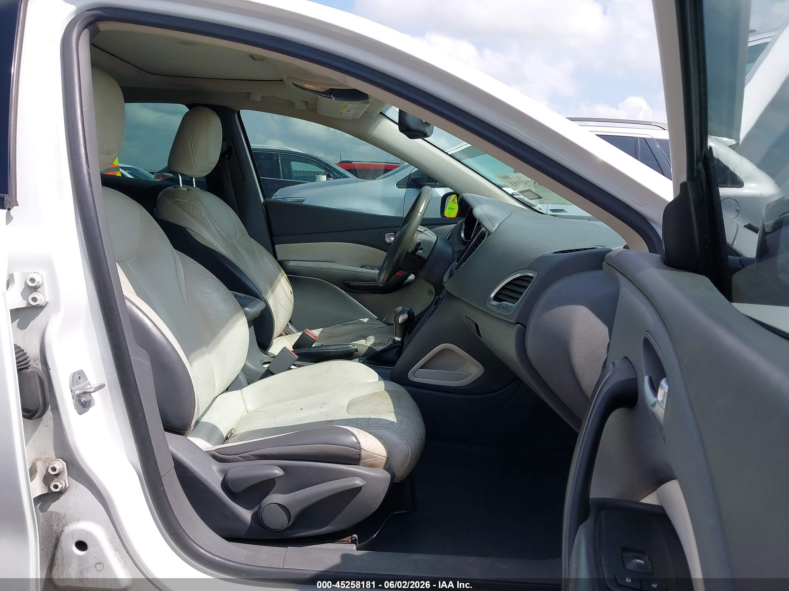 2013 Dodge Dart Limited White vin: 1C3CDFCA5DD132568