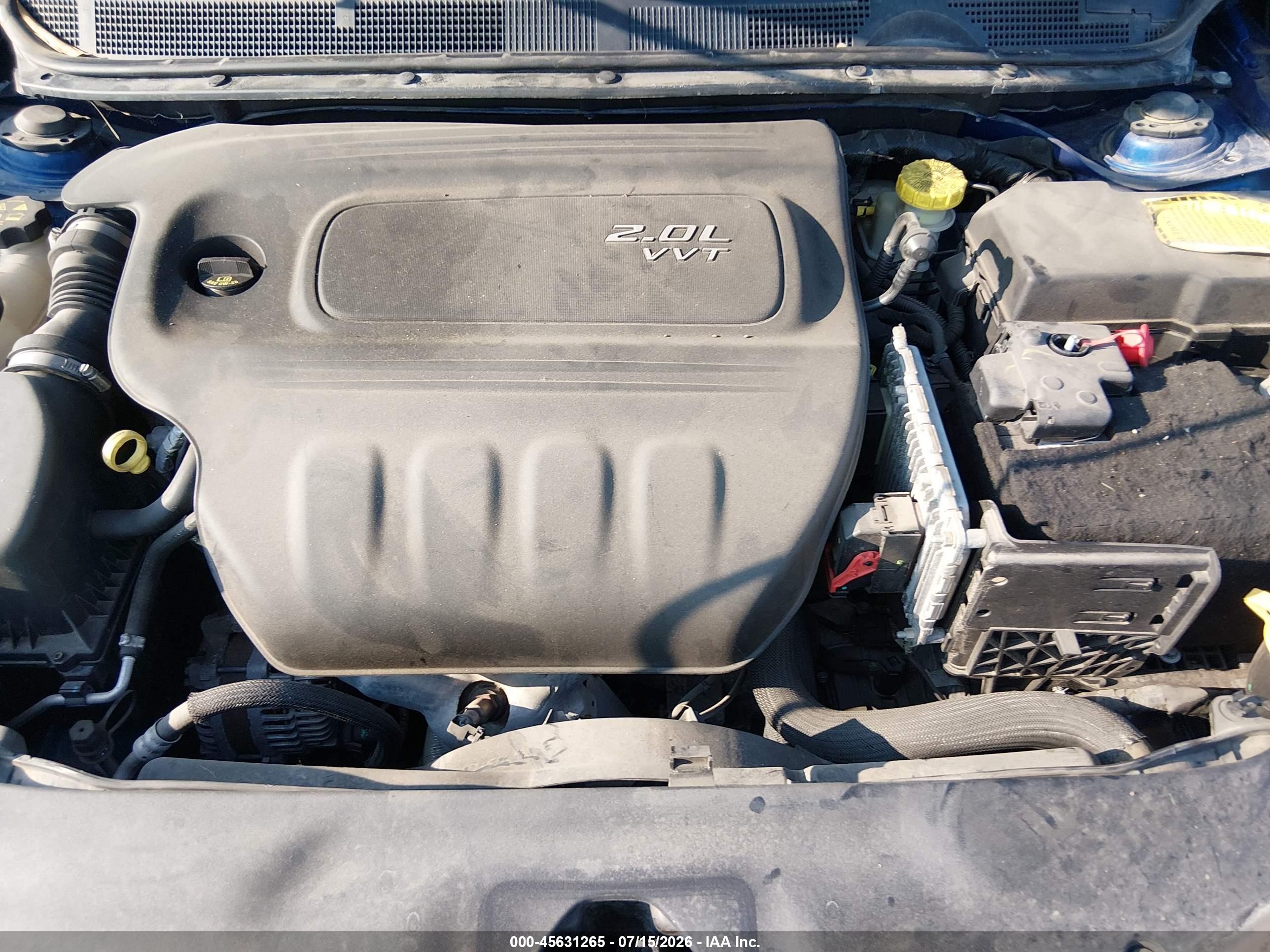 2013 Dodge Dart Limited Blue vin: 1C3CDFCA5DD132814