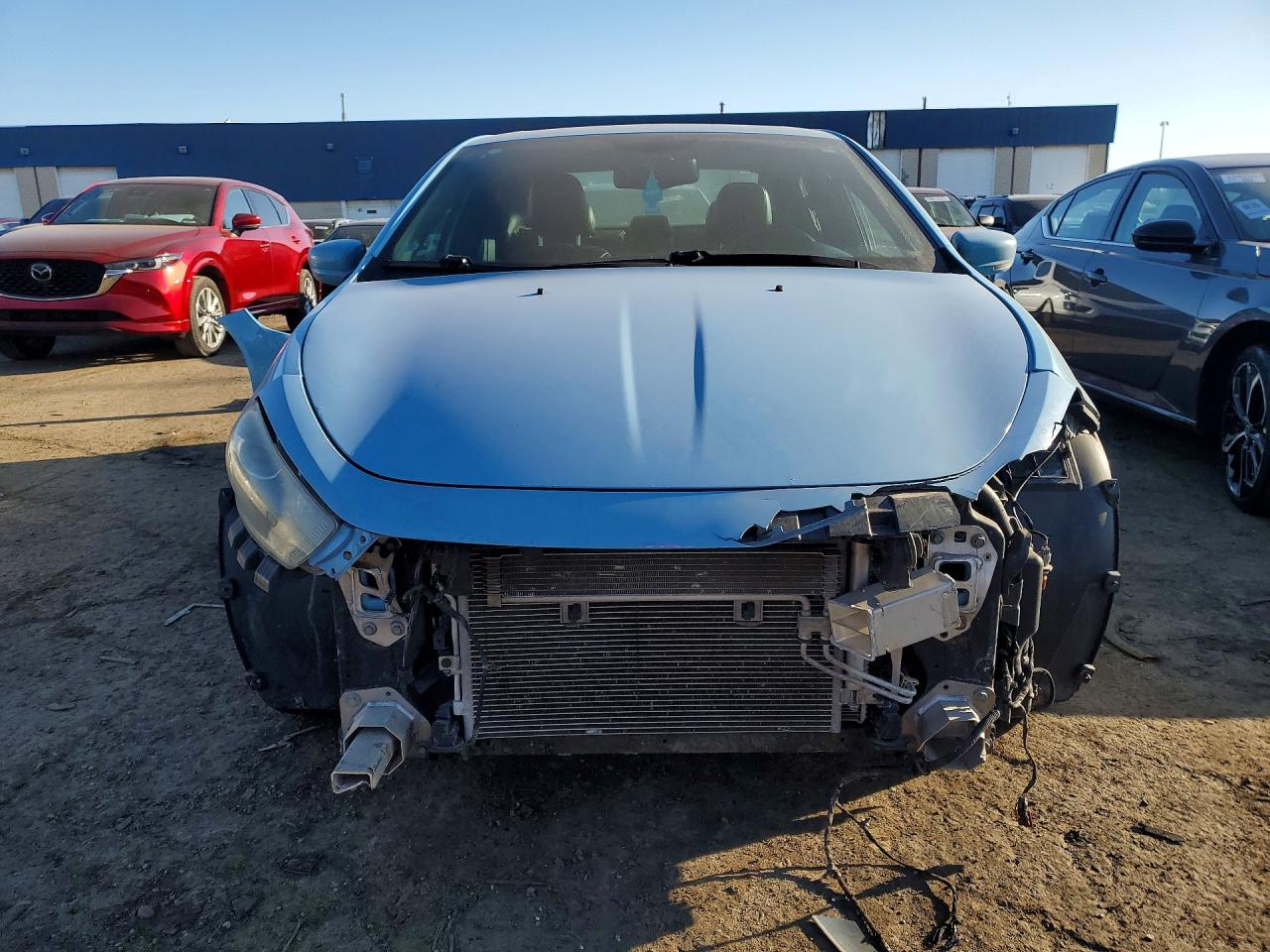 2013 Dodge Dart Limited Blue vin: 1C3CDFCA5DD293728