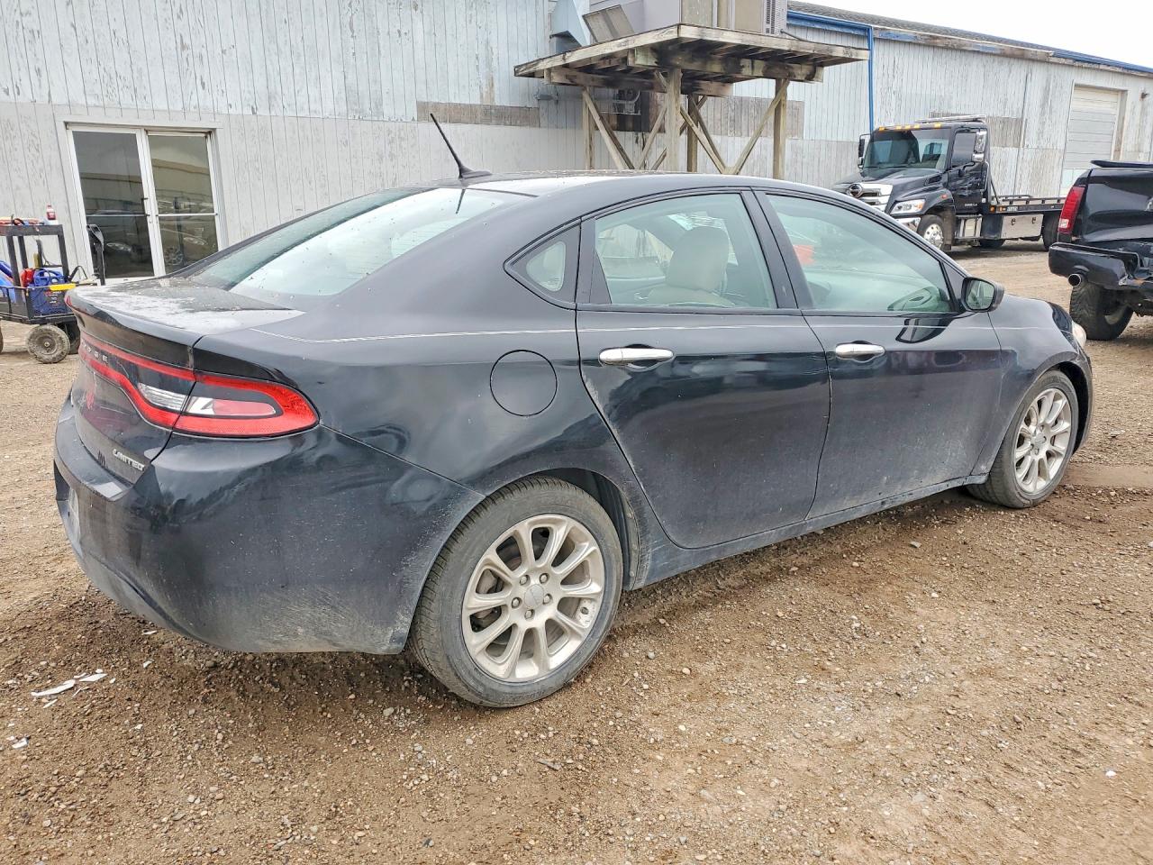 2013 Dodge Dart Limited Black vin: 1C3CDFCA6DD225177