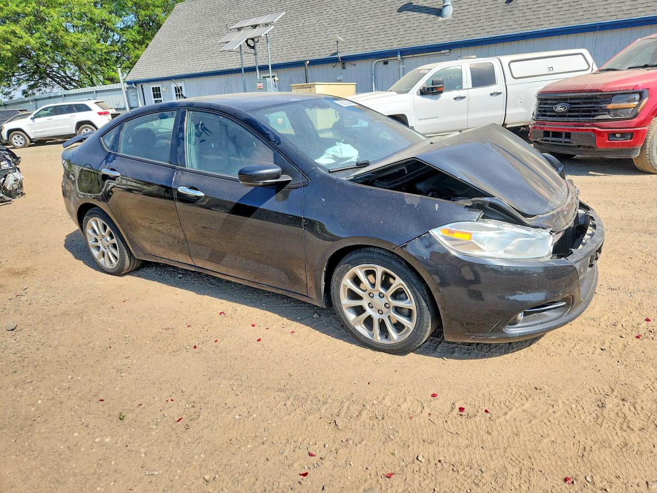 2013 Dodge Dart Limited Black vin: 1C3CDFCA6DD285380
