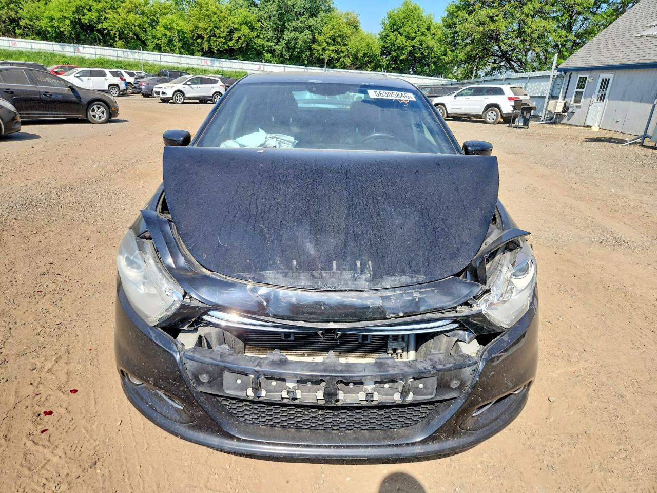 2013 Dodge Dart Limited Black vin: 1C3CDFCA6DD285380