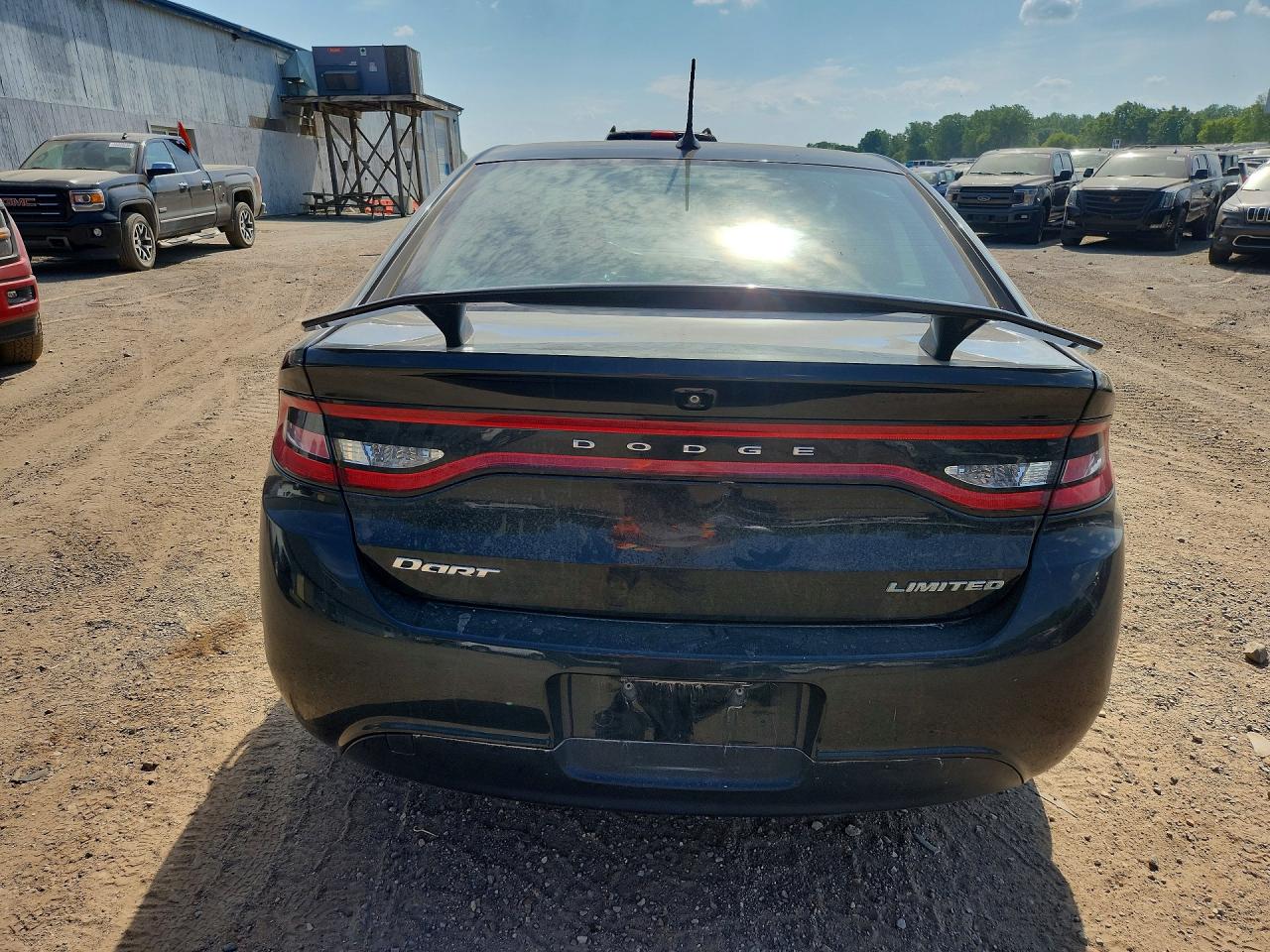 2013 Dodge Dart Limited Black vin: 1C3CDFCA6DD285380
