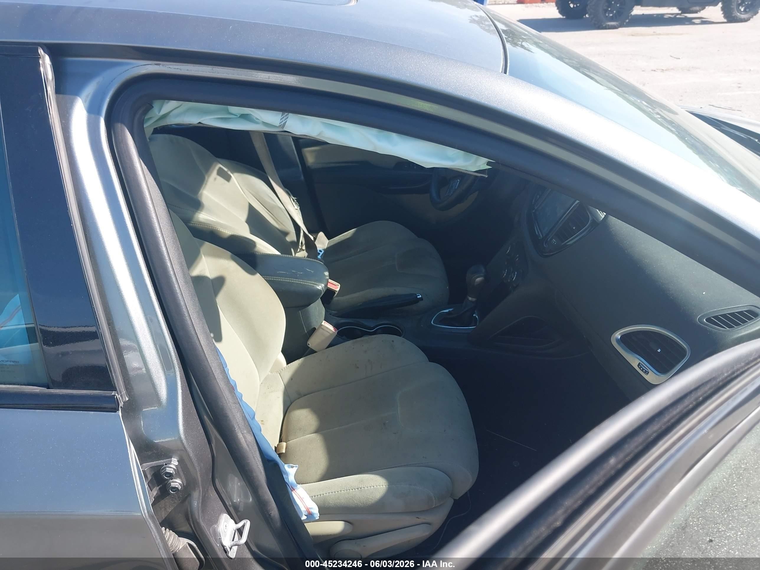 2013 Dodge Dart Limited Gray vin: 1C3CDFCA7DD131504