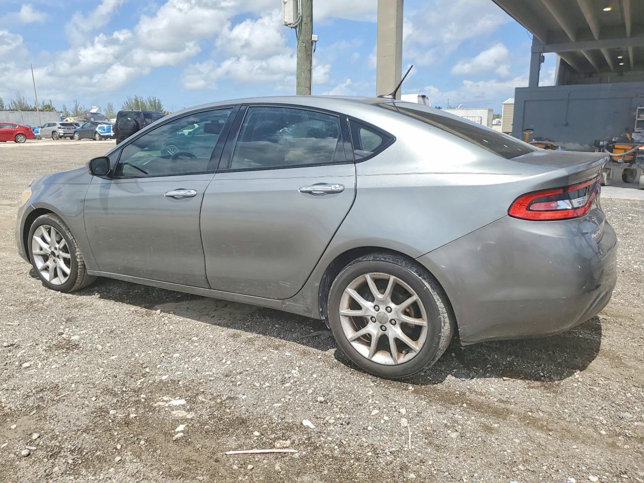 2013 Dodge Dart Limited Gray vin: 1C3CDFCA8DD106837
