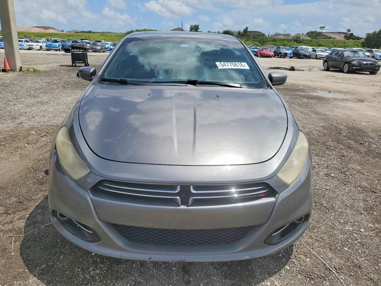 2013 Dodge Dart Limited Gray vin: 1C3CDFCA8DD106837