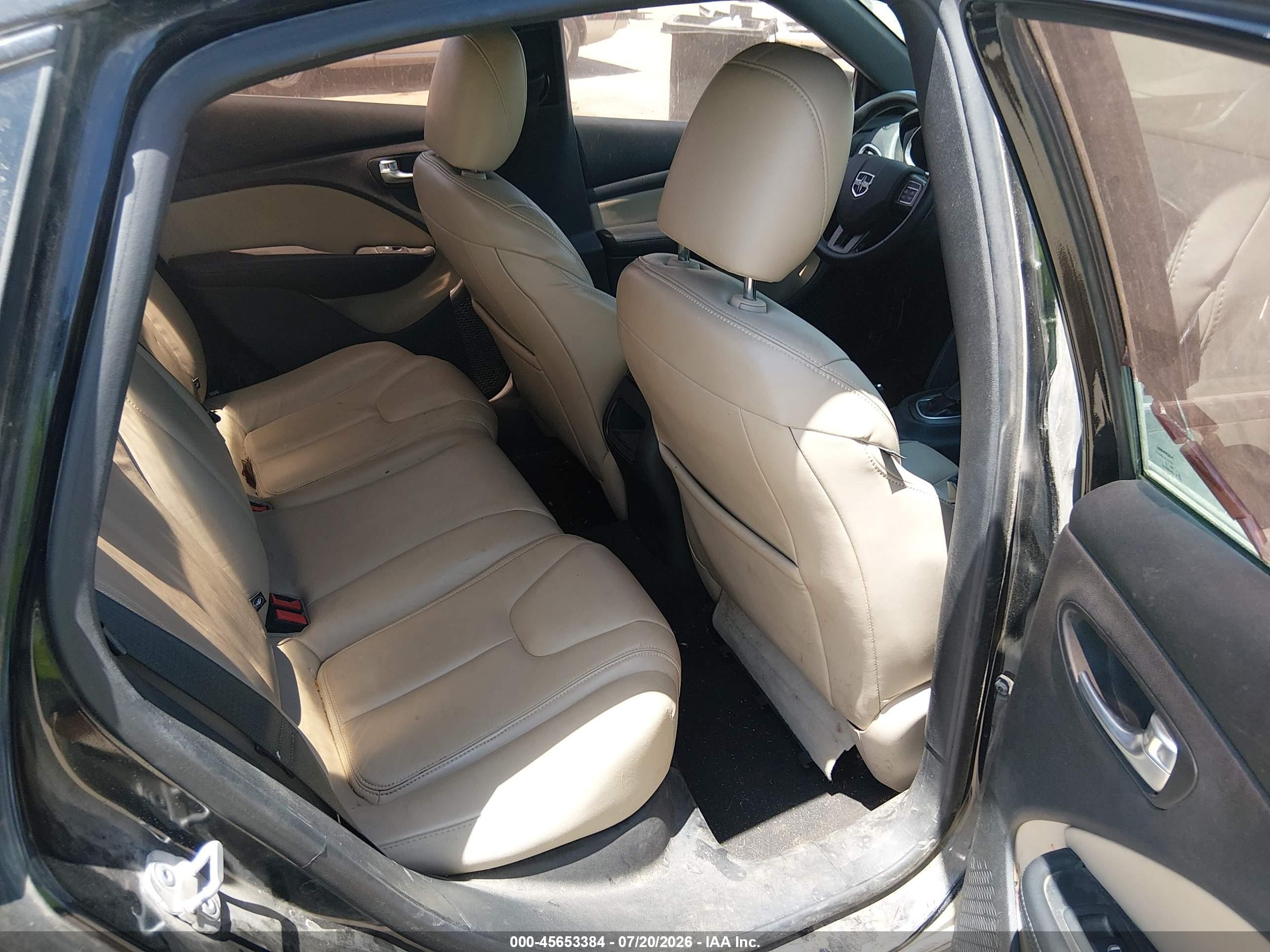 2013 Dodge Dart Limited Black vin: 1C3CDFCA8DD324759