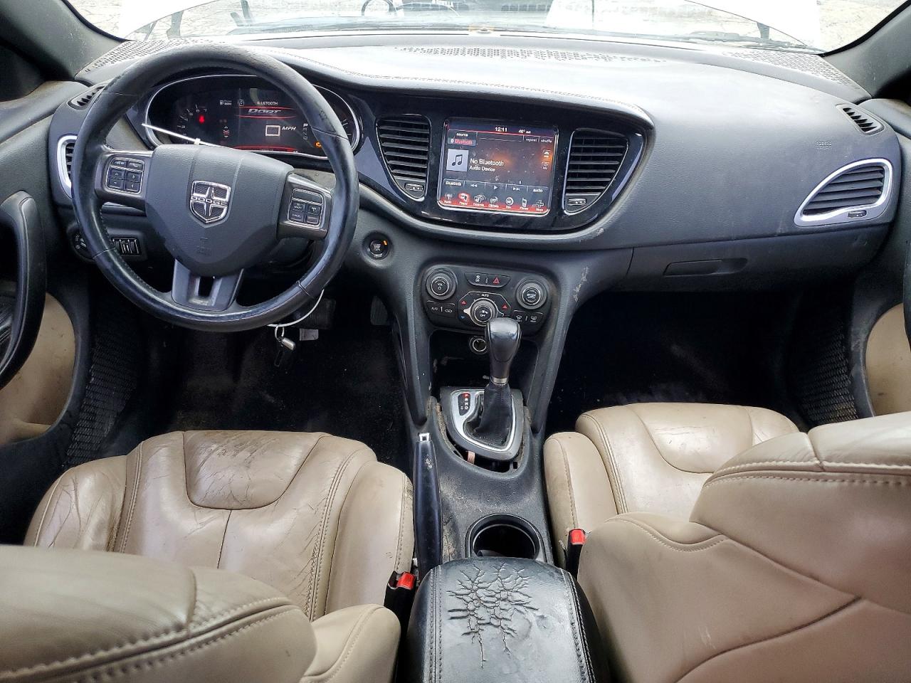 2013 Dodge Dart Limited Gray vin: 1C3CDFCA8DD331680