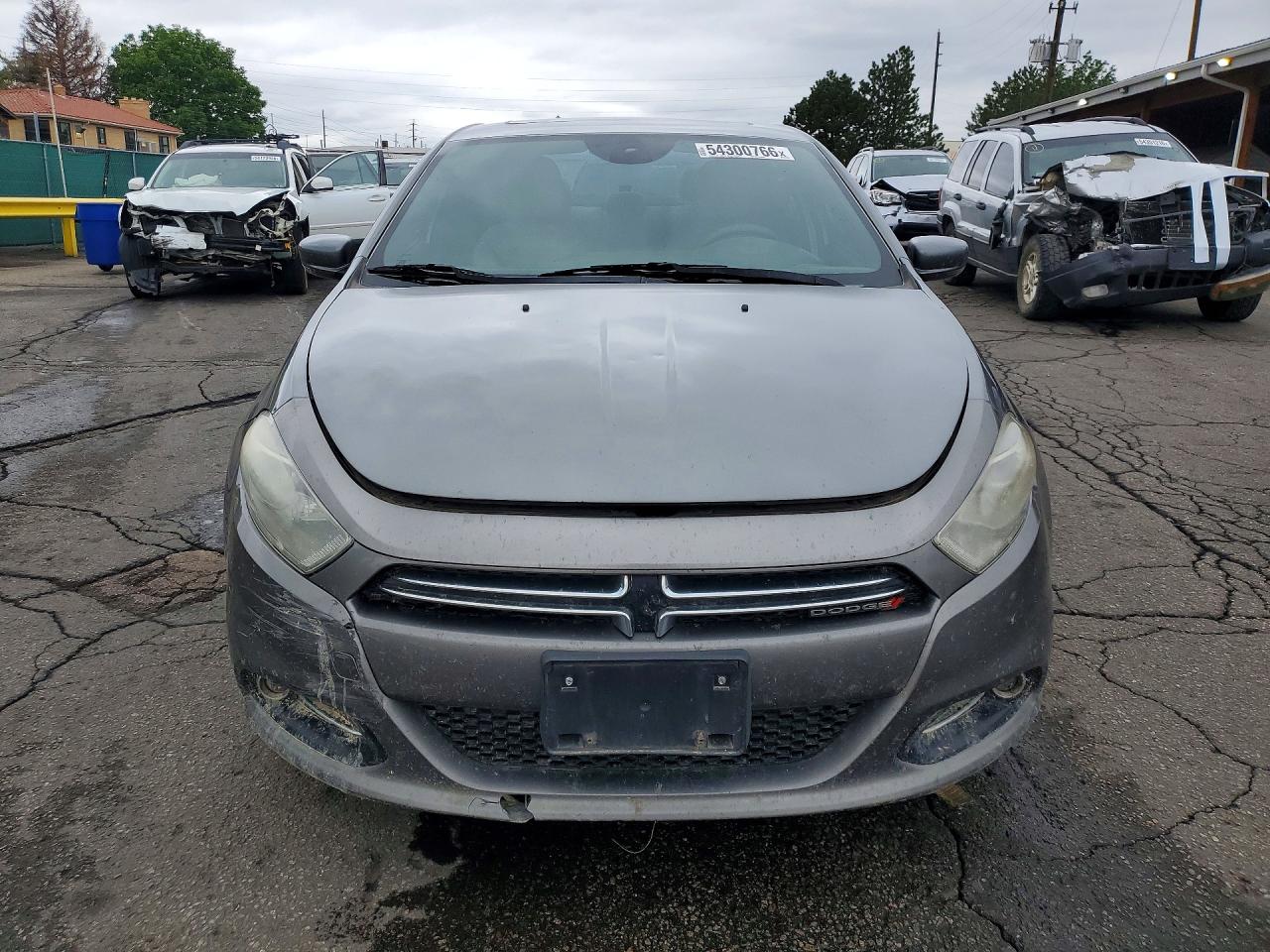 2013 Dodge Dart Limited Gray vin: 1C3CDFCA8DD331680