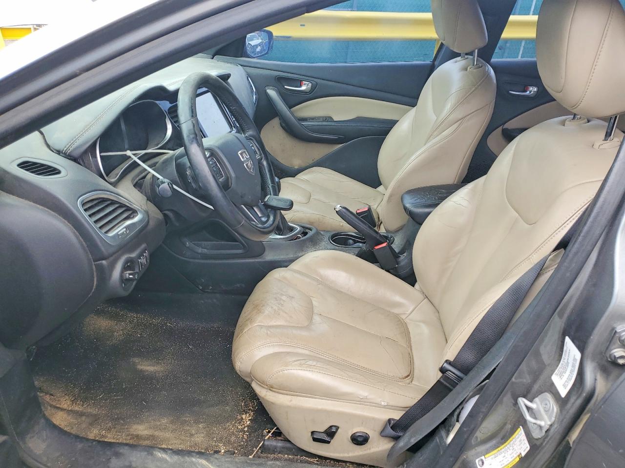2013 Dodge Dart Limited Gray vin: 1C3CDFCA8DD331680