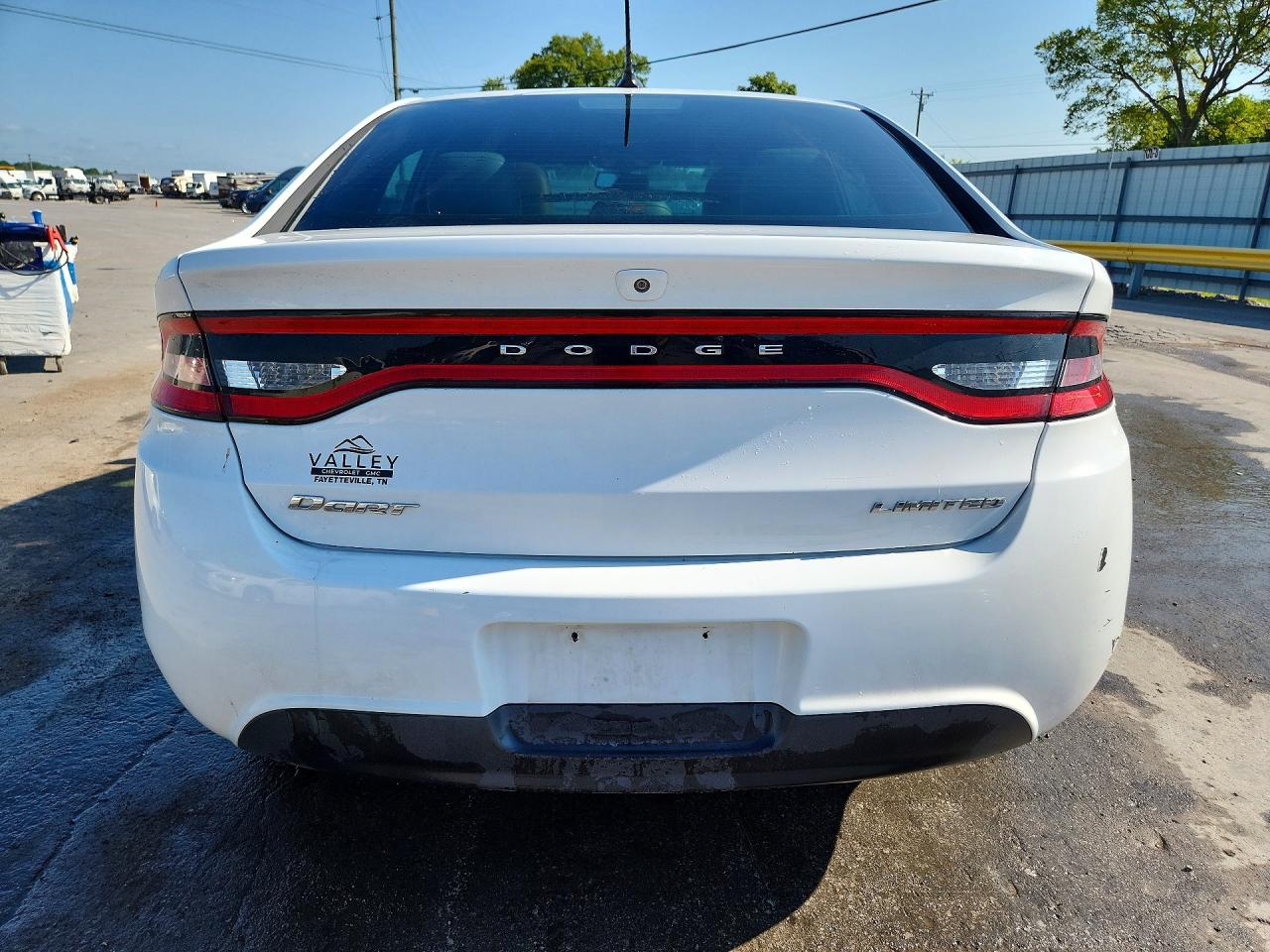 2013 Dodge Dart Limited White vin: 1C3CDFCAXDD324326