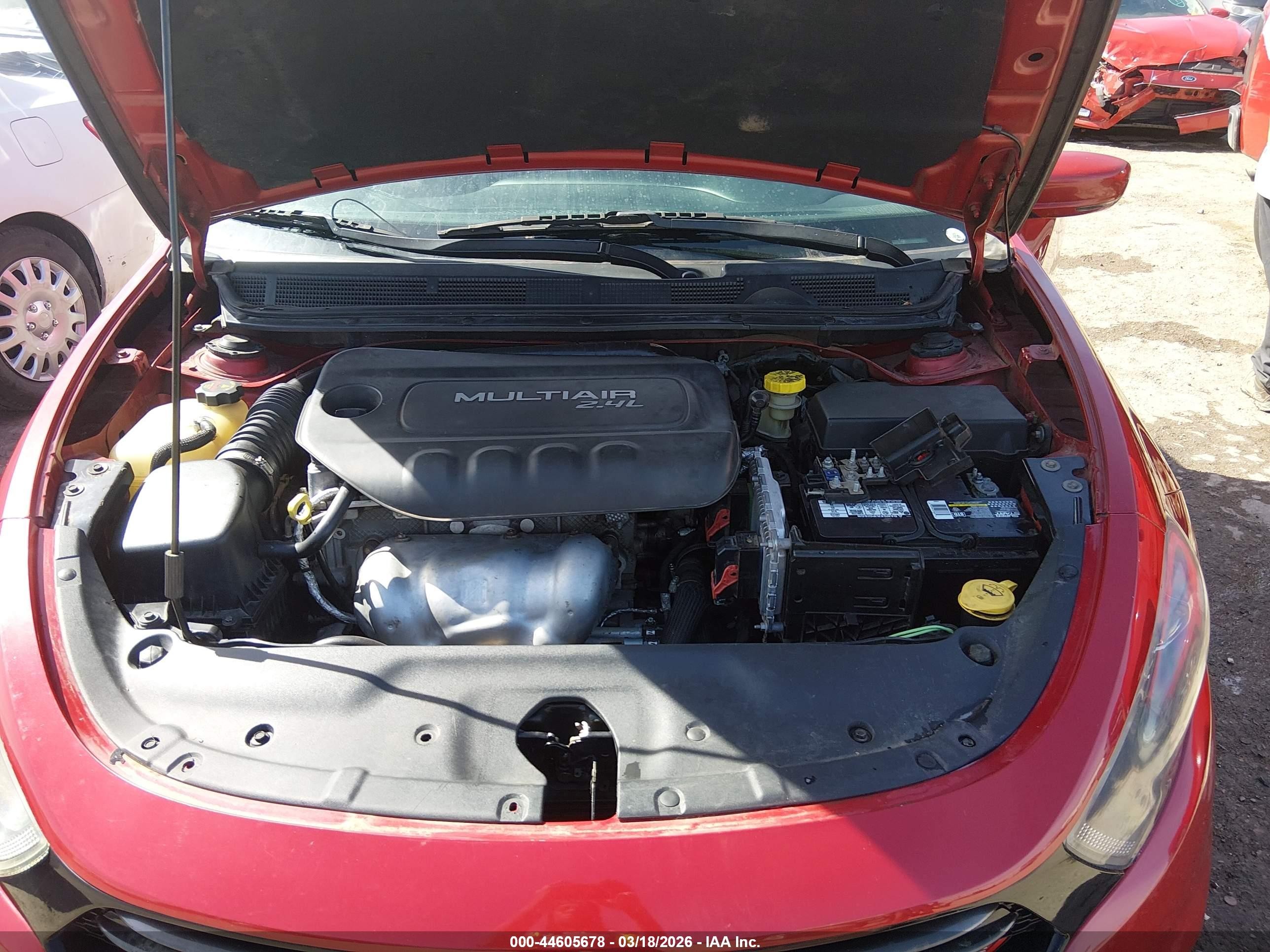 2013 Dodge Dart Gt Красный vin: 1C3CDFCB0DD327924