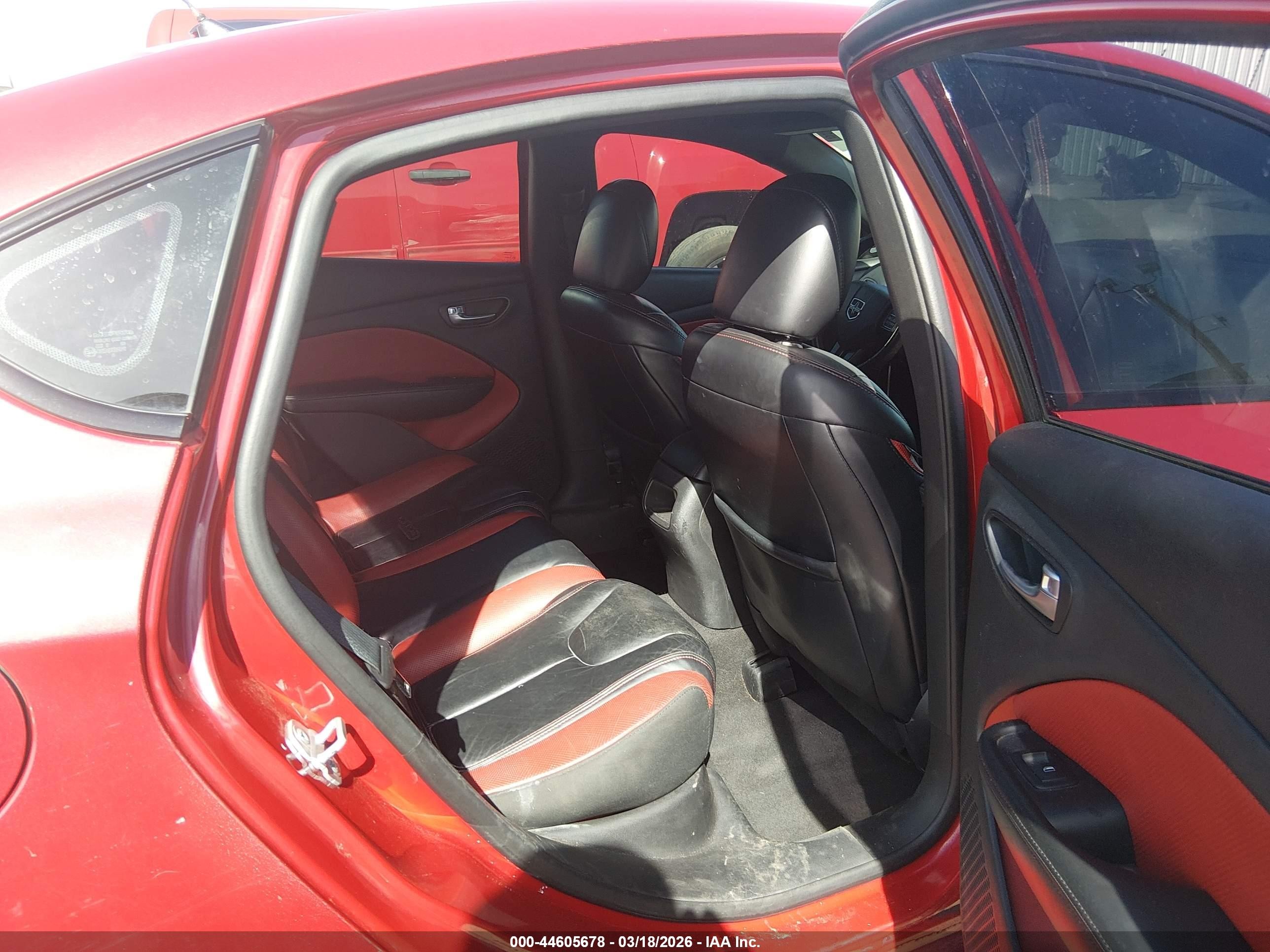 2013 Dodge Dart Gt Красный vin: 1C3CDFCB0DD327924