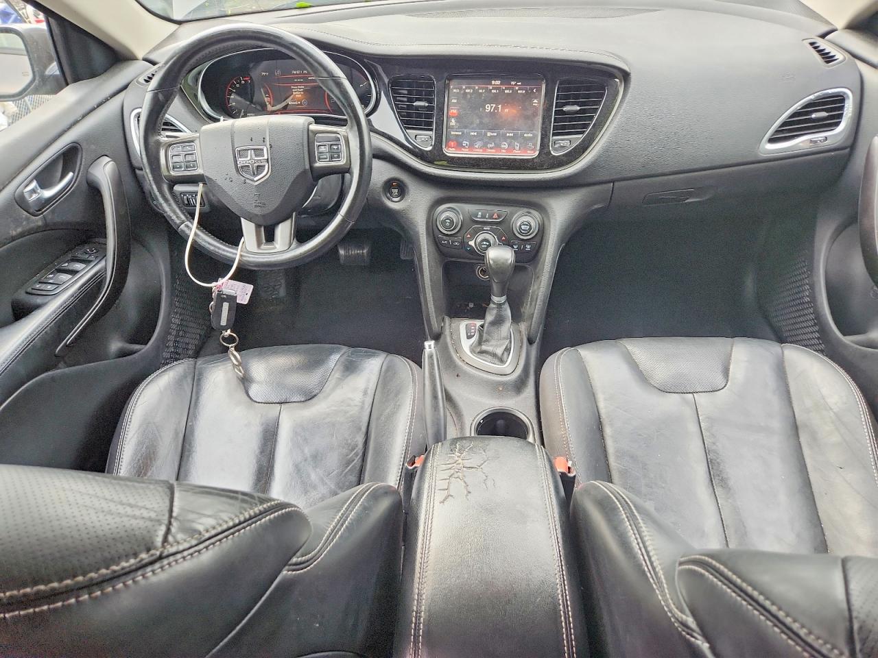 2015 Dodge Dart Limited Gray vin: 1C3CDFCB0FD127936