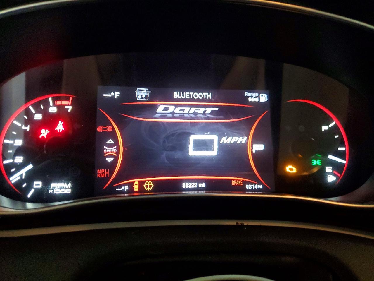 2015 Dodge Dart Limited White vin: 1C3CDFCB0FD405783