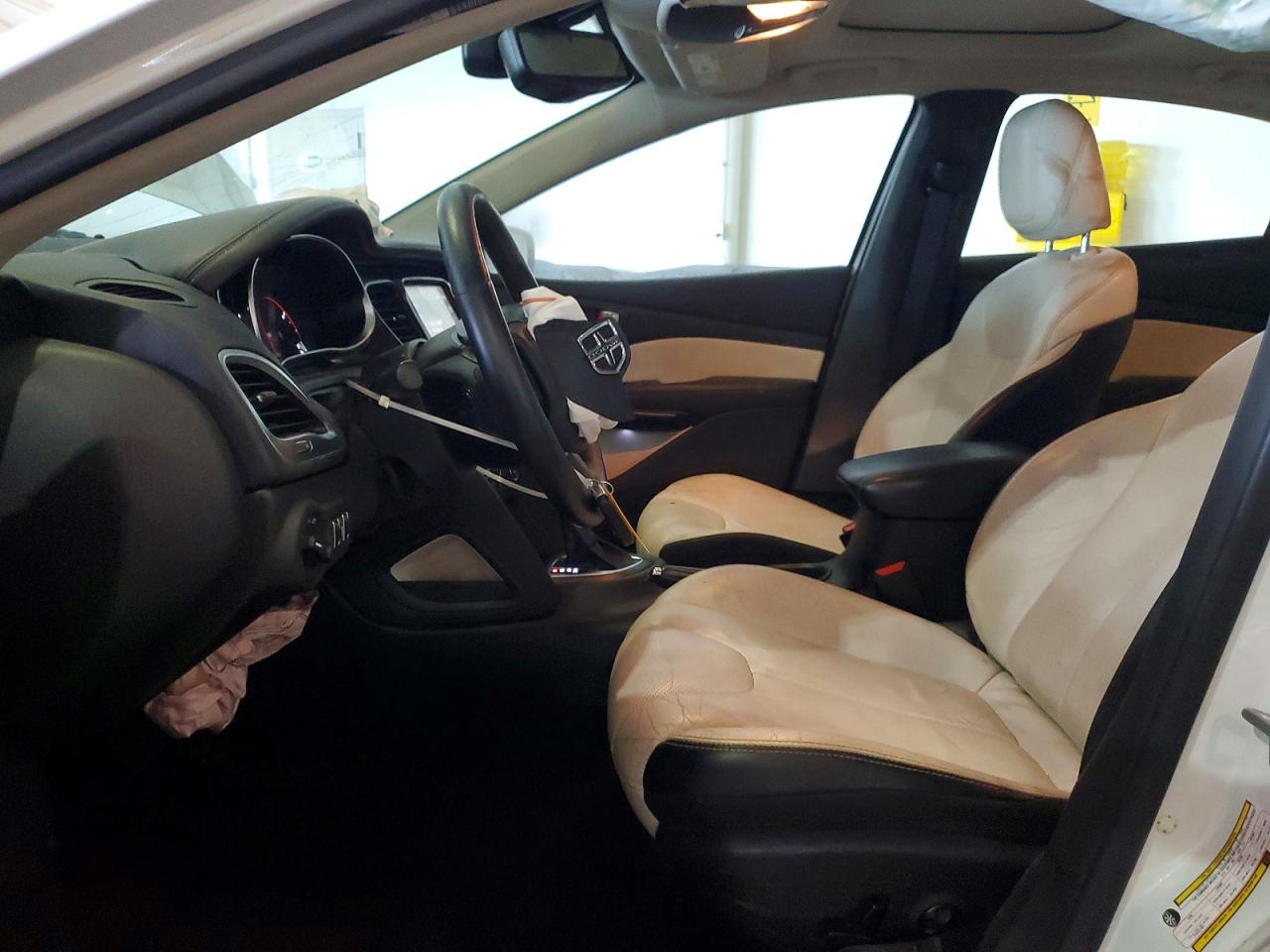 2015 Dodge Dart Limited White vin: 1C3CDFCB0FD405783