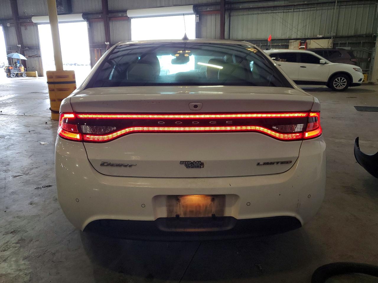 2015 Dodge Dart Limited White vin: 1C3CDFCB0FD405783
