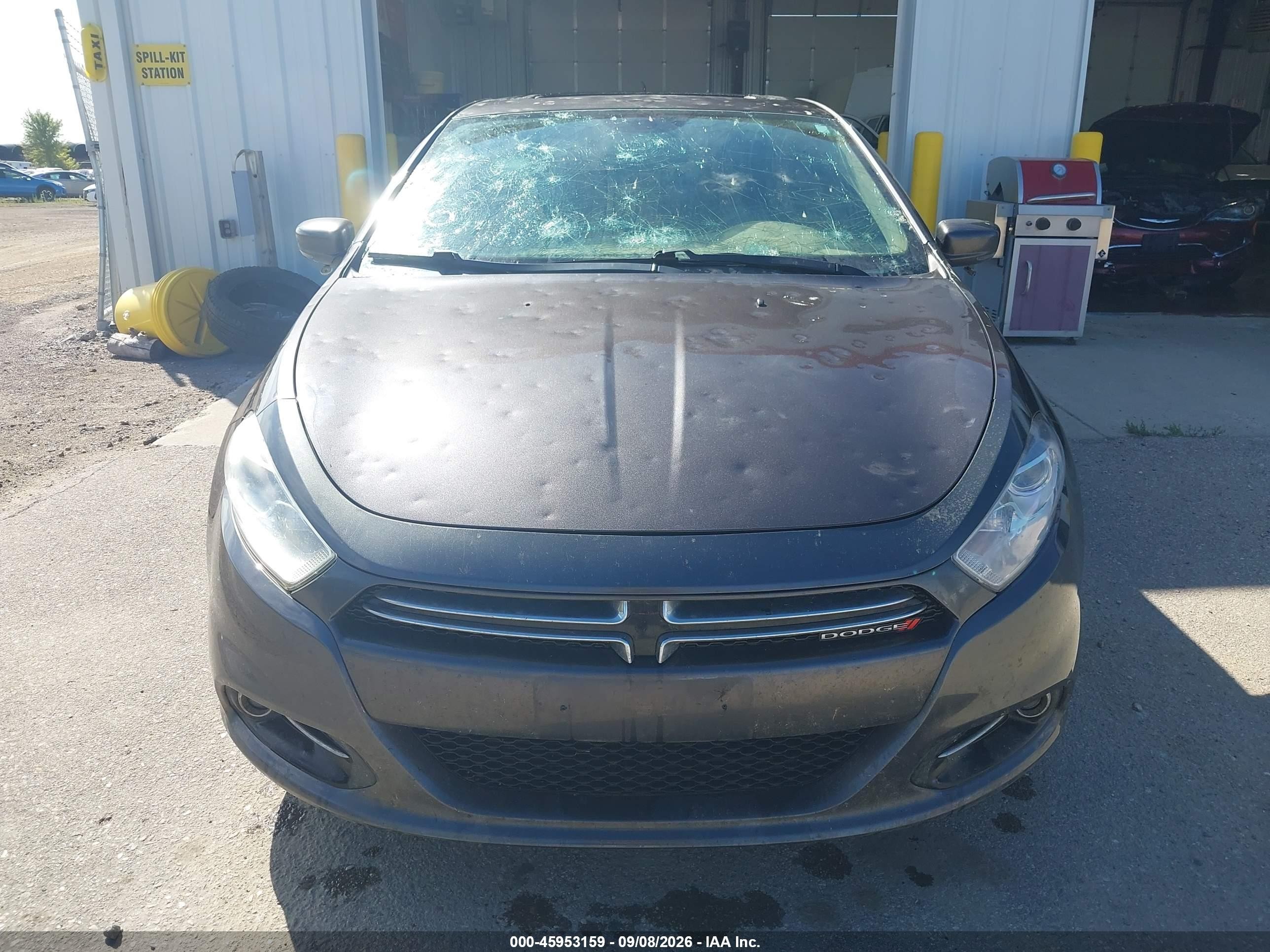 2015 Dodge Dart Limited Серый vin: 1C3CDFCB1FD422690