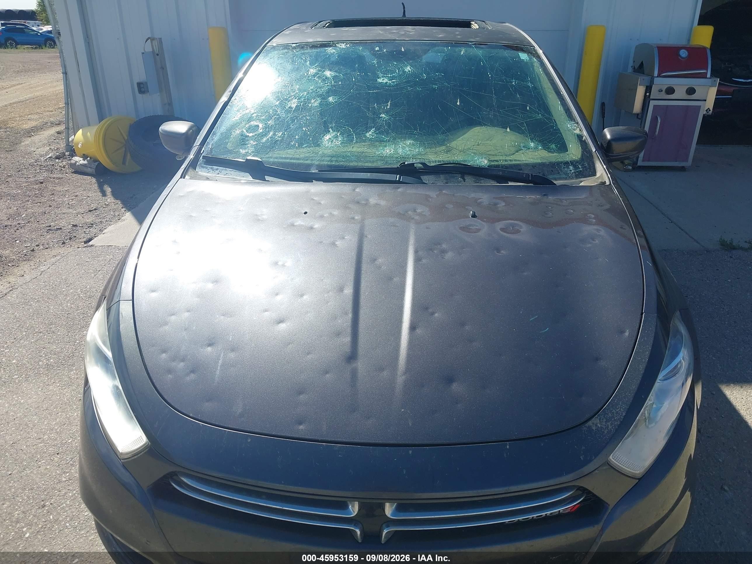 2015 Dodge Dart Limited Серый vin: 1C3CDFCB1FD422690
