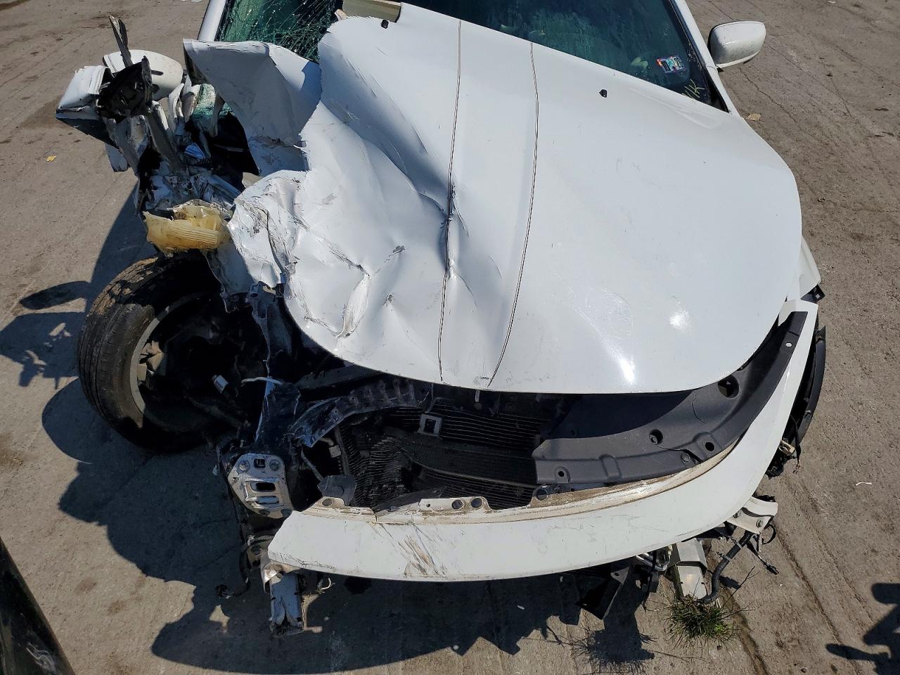 2015 Dodge Dart Limited White vin: 1C3CDFCB2FD242554