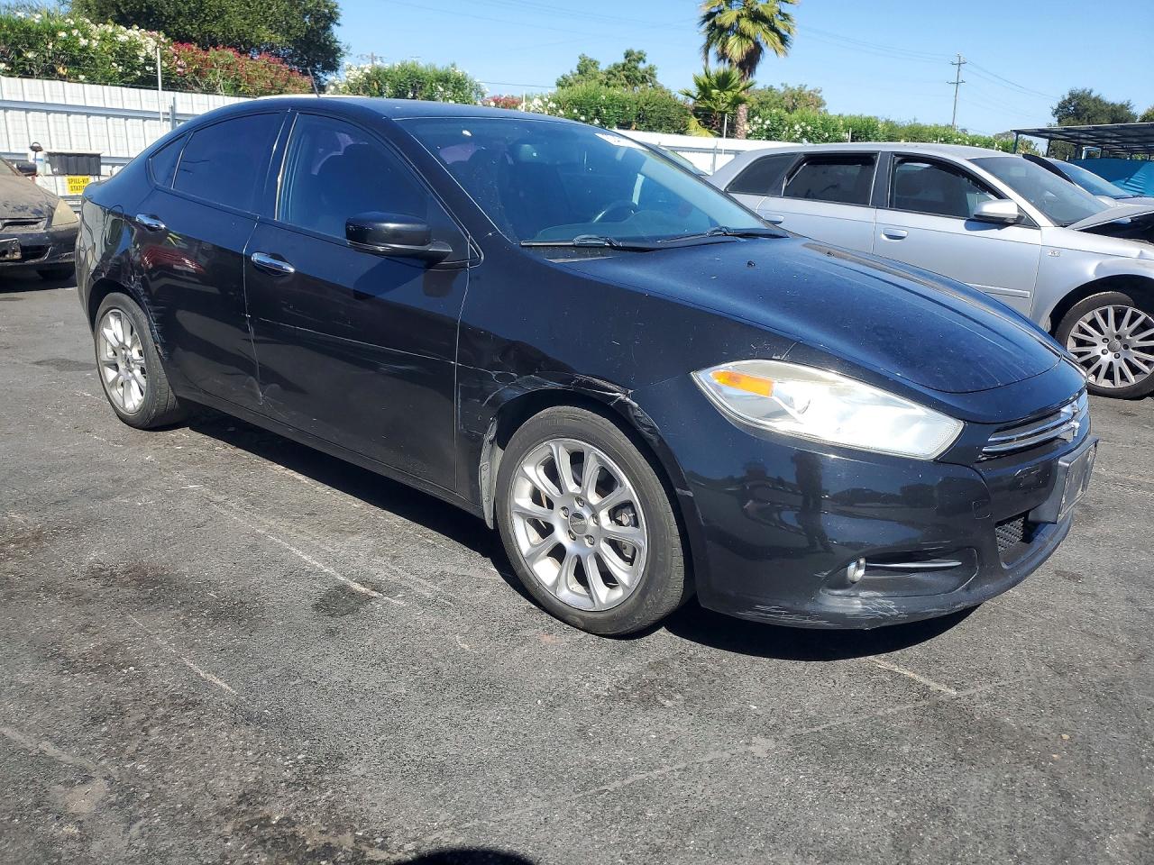 2014 Dodge Dart Limited Black vin: 1C3CDFCB3ED748117