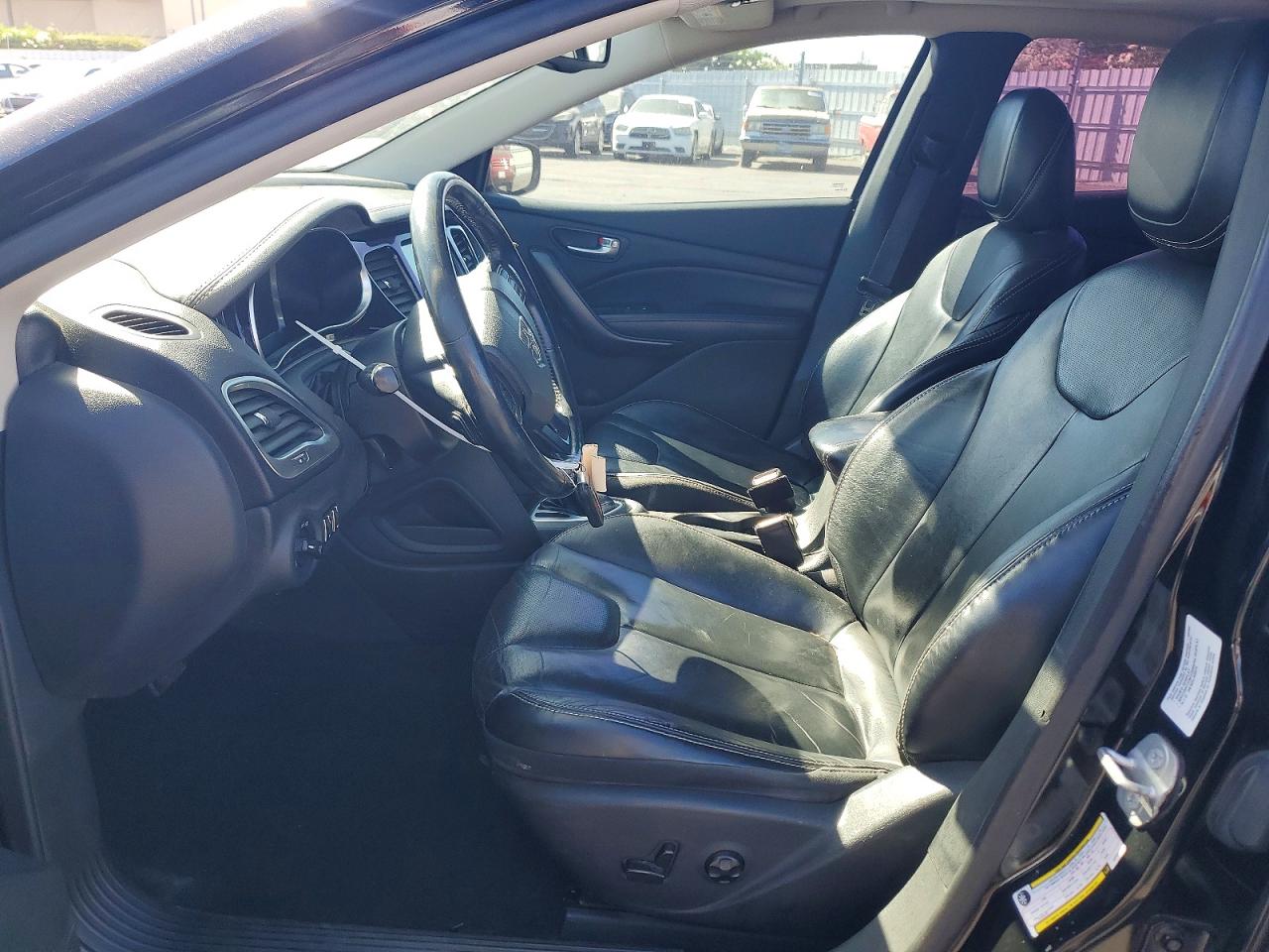 2014 Dodge Dart Limited Black vin: 1C3CDFCB3ED748117