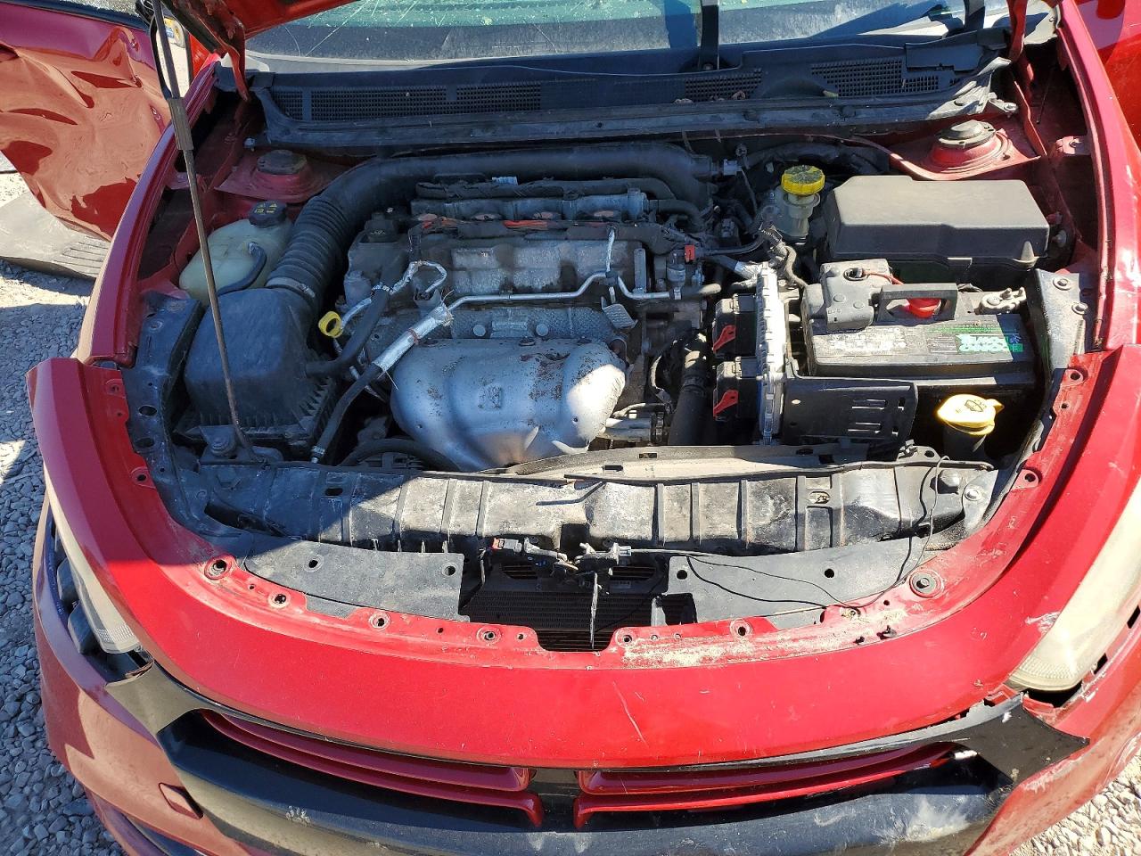 2013 Dodge Dart Limited Red vin: 1C3CDFCB4DD341857