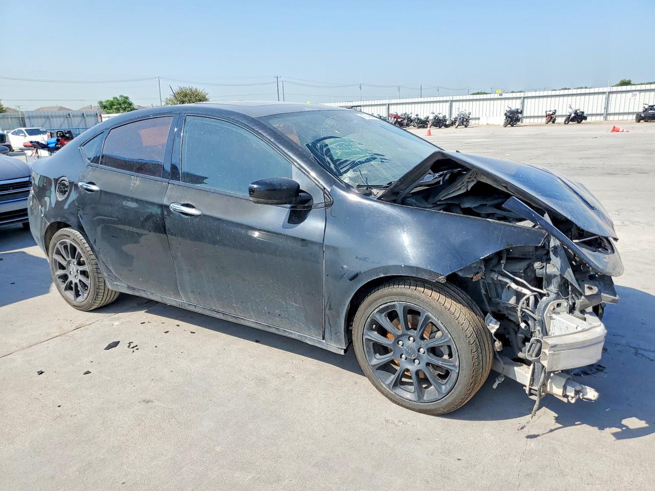 2014 Dodge Dart Limited Black vin: 1C3CDFCB5ED670200