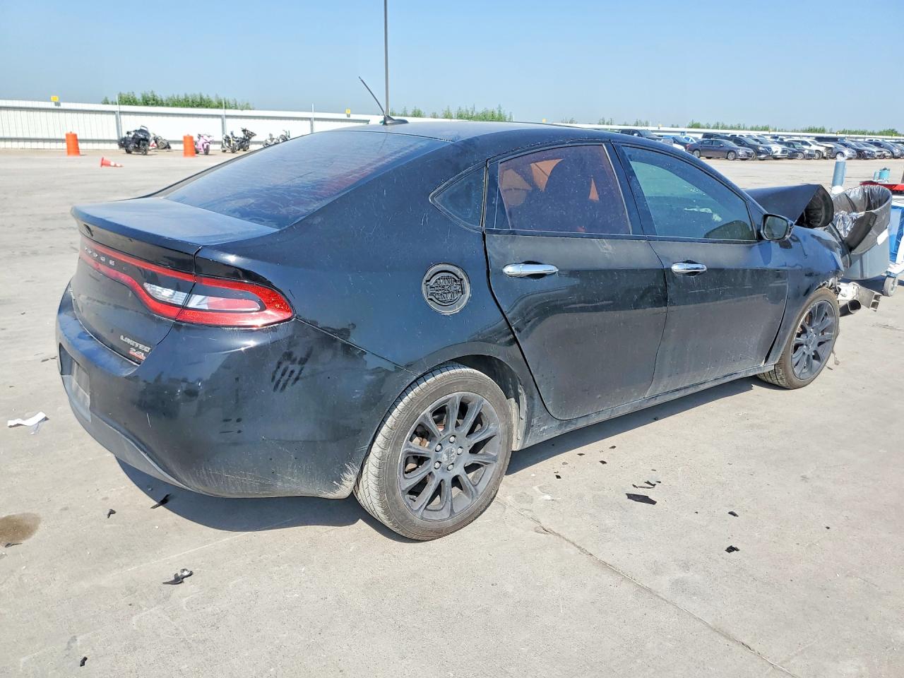 2014 Dodge Dart Limited Black vin: 1C3CDFCB5ED670200