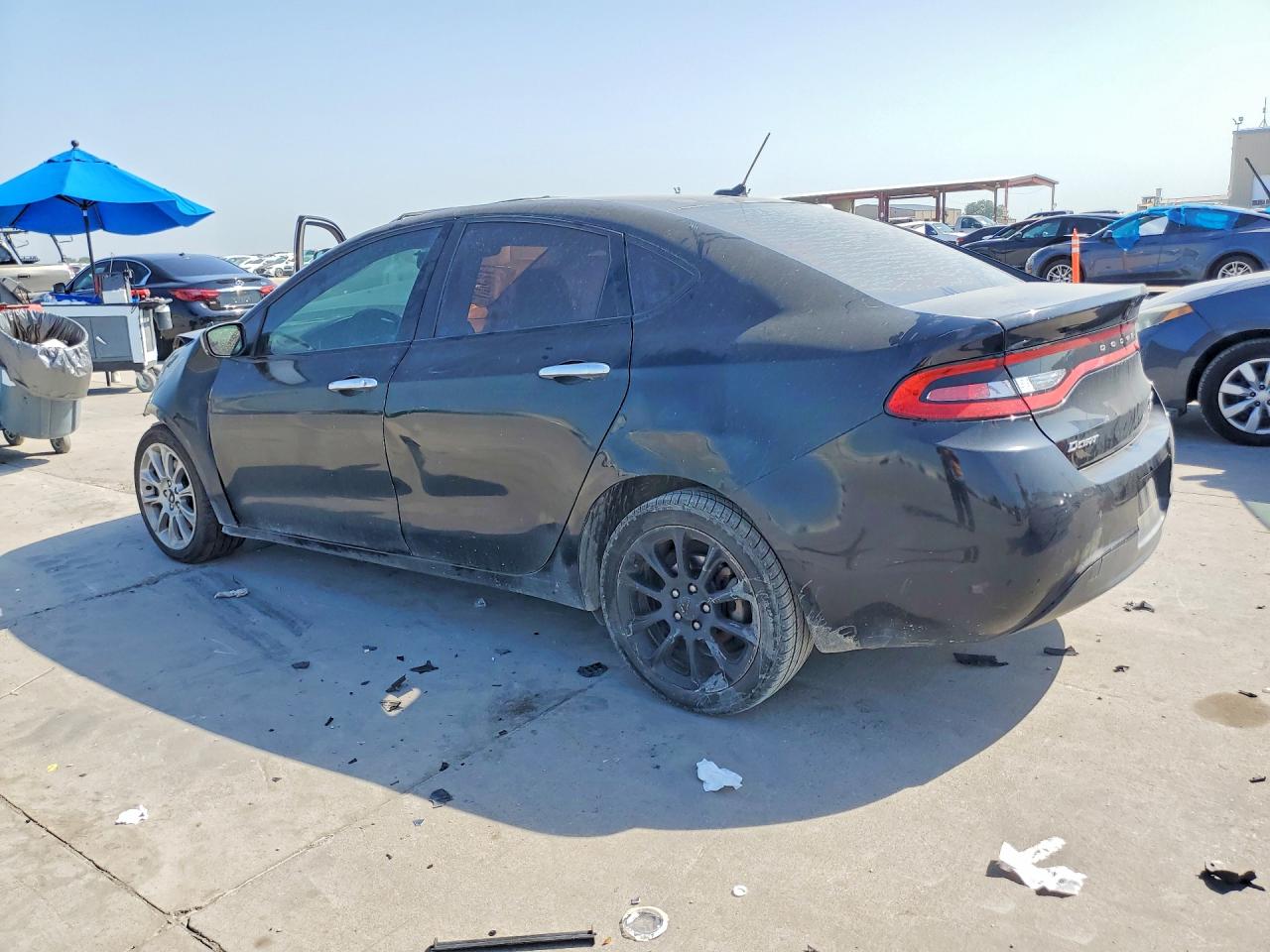 2014 Dodge Dart Limited Black vin: 1C3CDFCB5ED670200