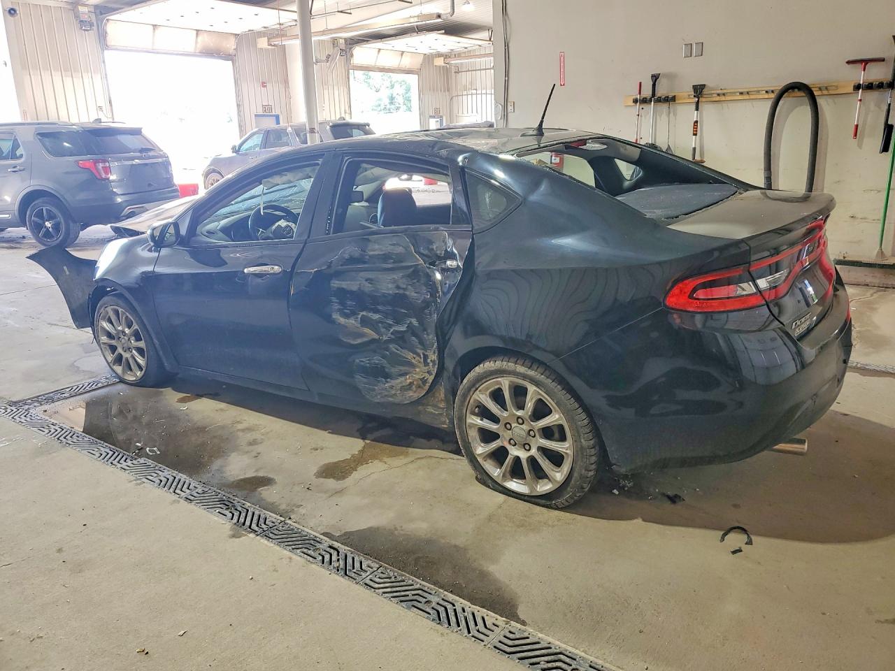 2014 Dodge Dart Limited Black vin: 1C3CDFCB5ED861115
