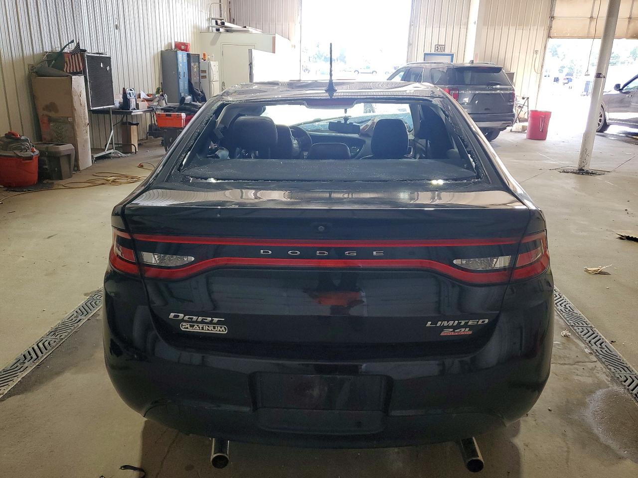 2014 Dodge Dart Limited Black vin: 1C3CDFCB5ED861115