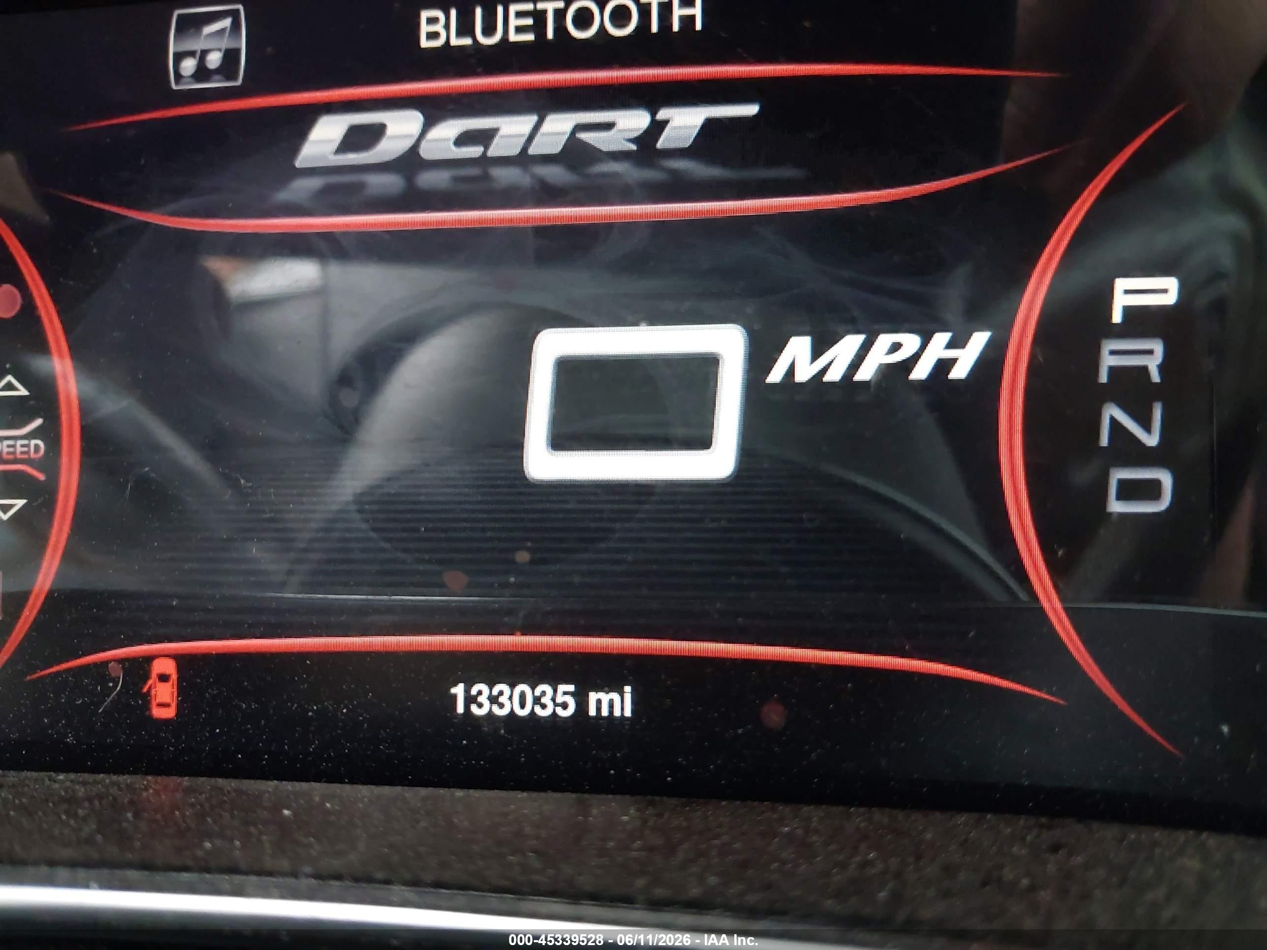 2015 Dodge Dart Limited Black vin: 1C3CDFCB5FD301760
