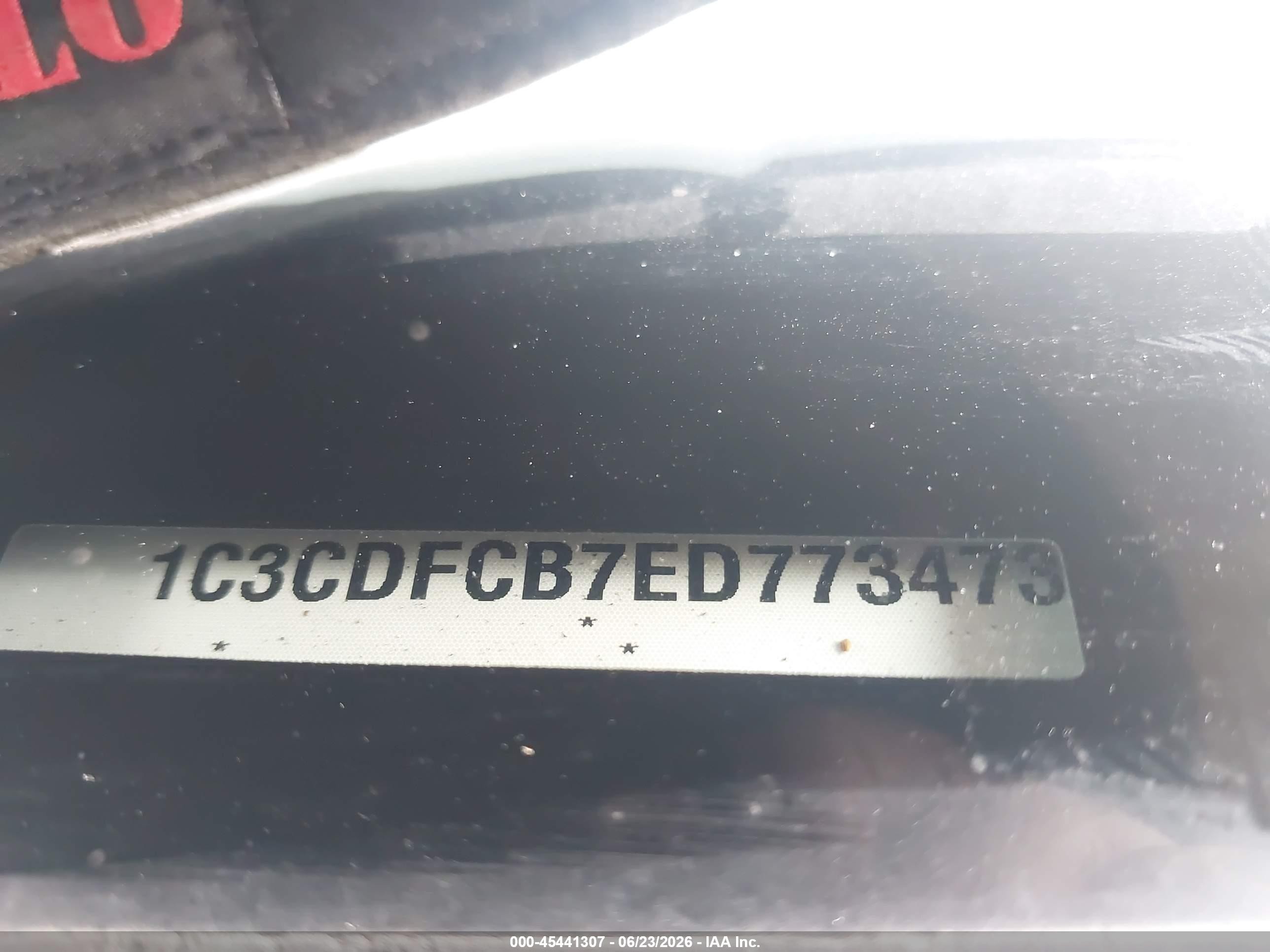 2014 Dodge Dart Limited Blue vin: 1C3CDFCB7ED773473